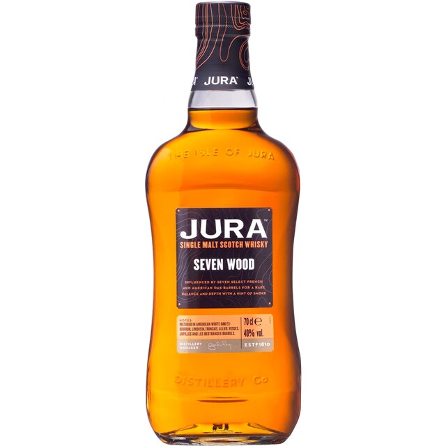 Imagem 0 de Whisky Malte Seven wood garrafa 70 cl