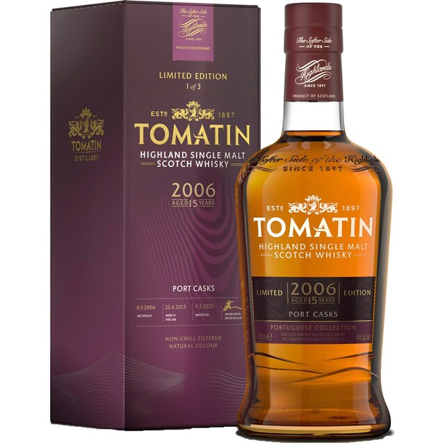 Imagem 0 de Whisky Port Casks Edição Limitada 15 anos garrafa 70 cl