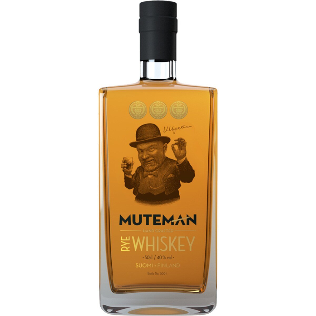 Imagem 0 de Whisky Rye Premium garrafa 50 cl