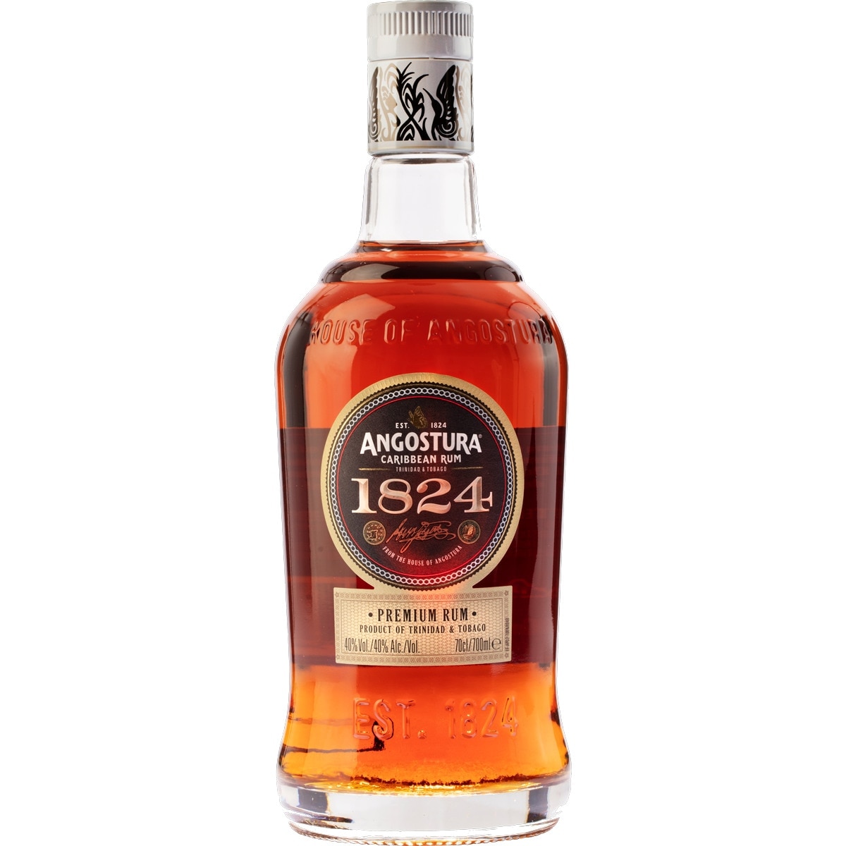 Imagem 0 de Rum 1824 garrafa 70 cl