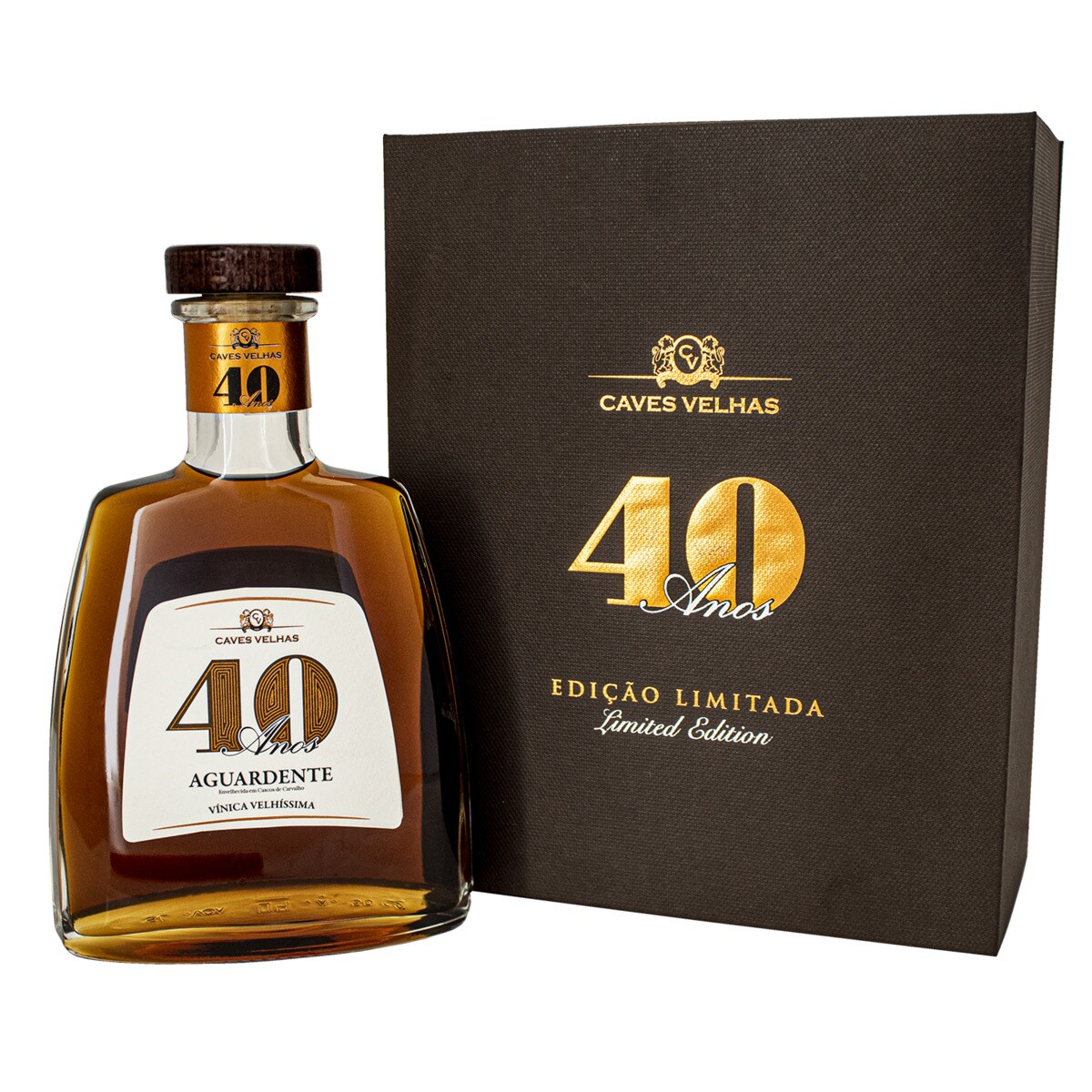 Imagem 0 de Aguardente Vinícula Velhíssima 40 Anos garrafa 50 cl