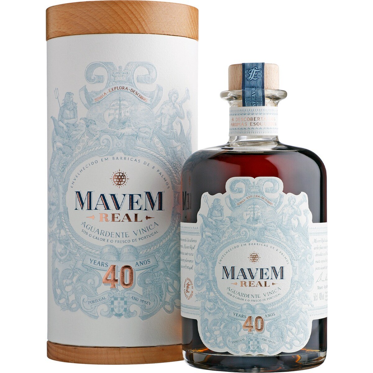 Imagem 0 de Aguardente Vínica 40 Anos garrafa 50 cl