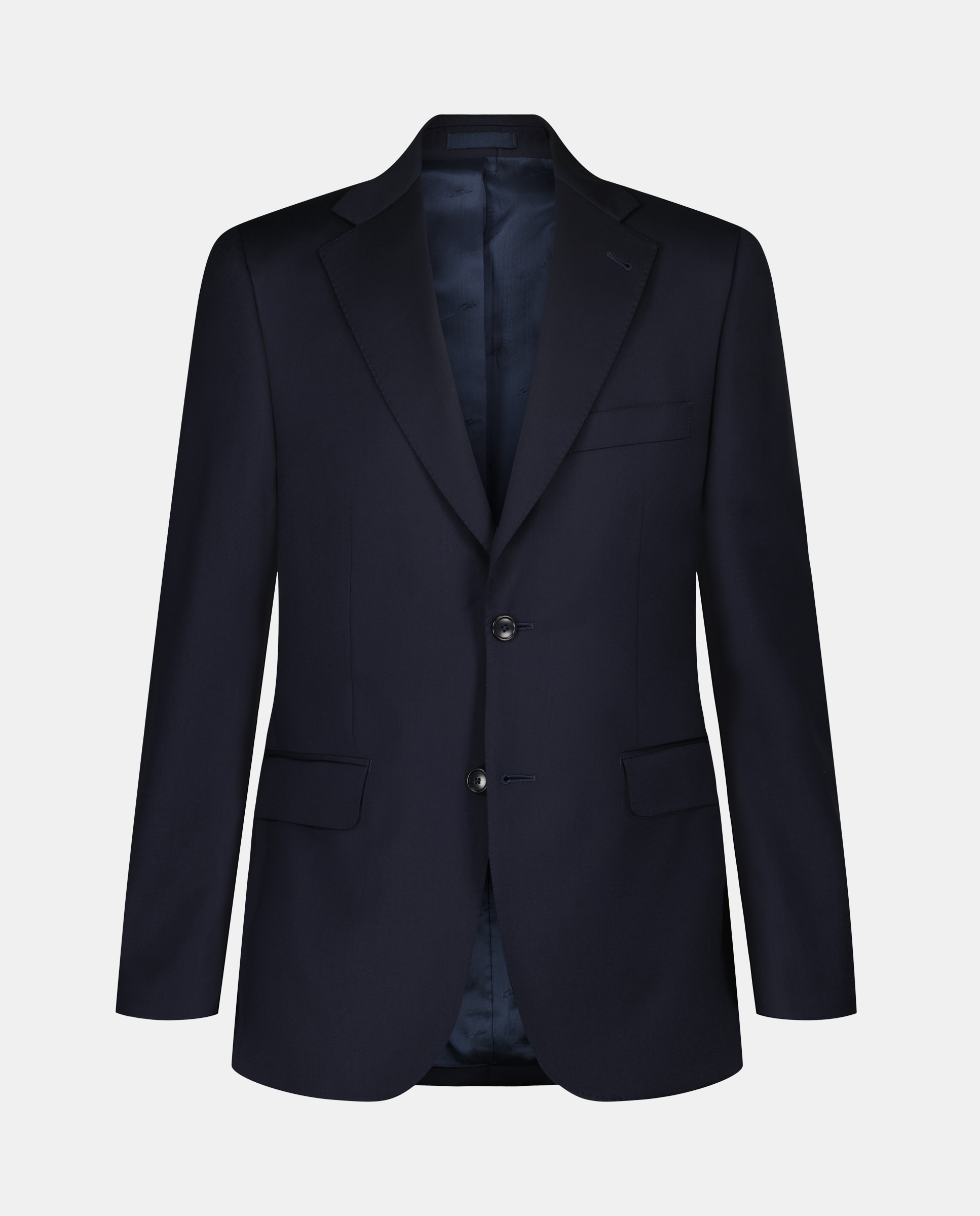 Chaqueta separate Regular liso vestir 100% Lana hombre - Emidio Tucci - Azul Azul-6