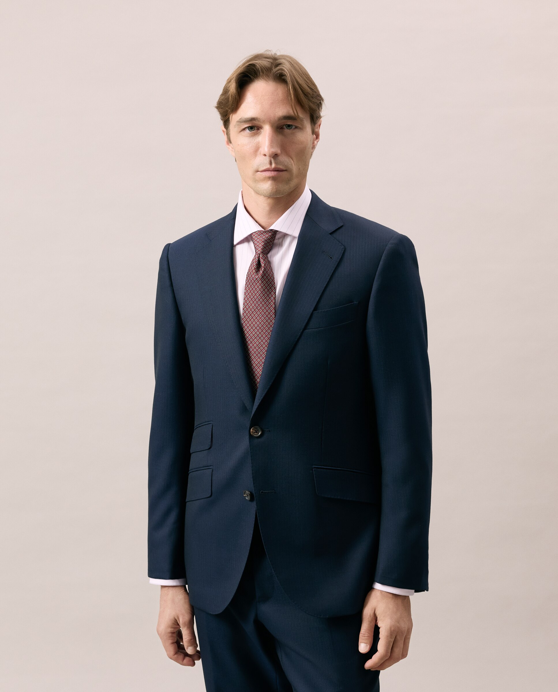 Imagen 0 de Chaqueta de hombre separate vestir espiga fit regular. Azul marino