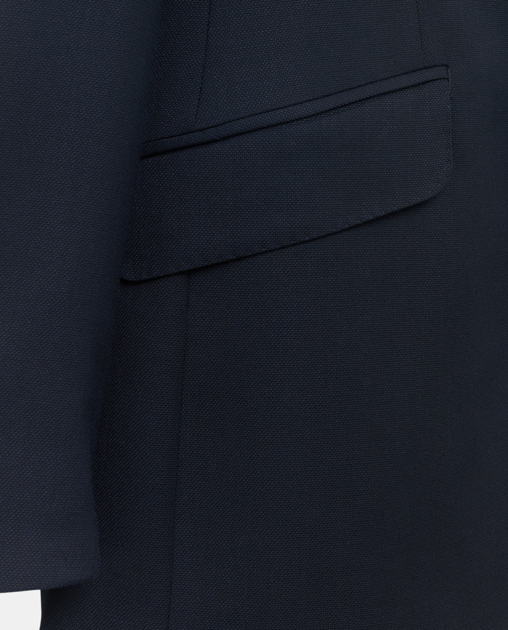 Casaco Separate Clássico Slim Fit com Micro Estrutura Azul-marinho-2