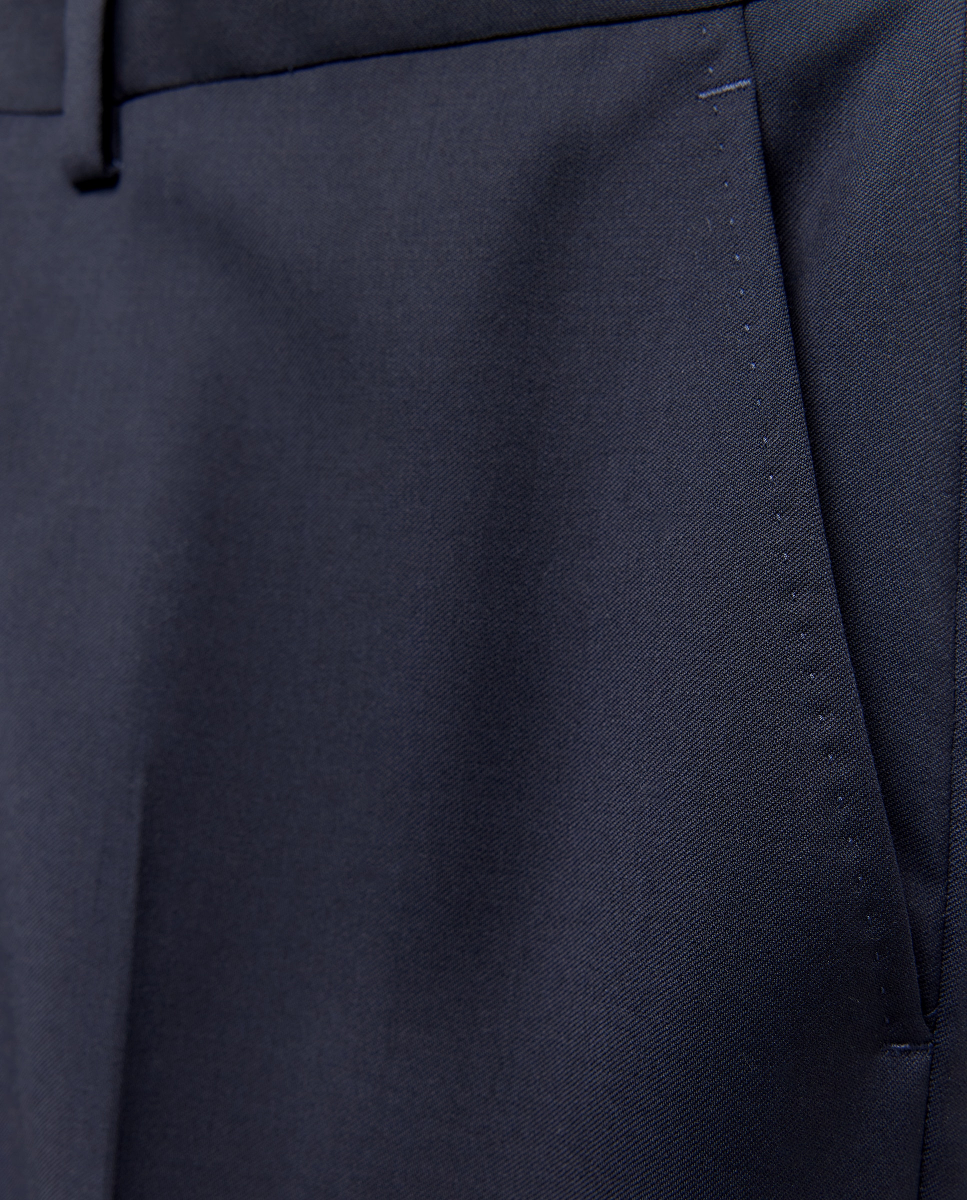 Pantalón separate Regular liso vestir 100% Lana hombre - Emidio Tucci - Azul Azul-6