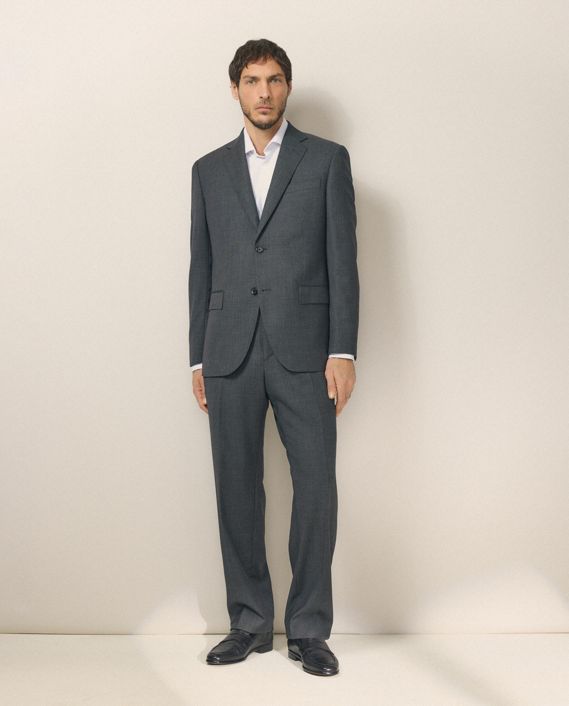 Fato com Olho-de-Perdiz Cinzento-1