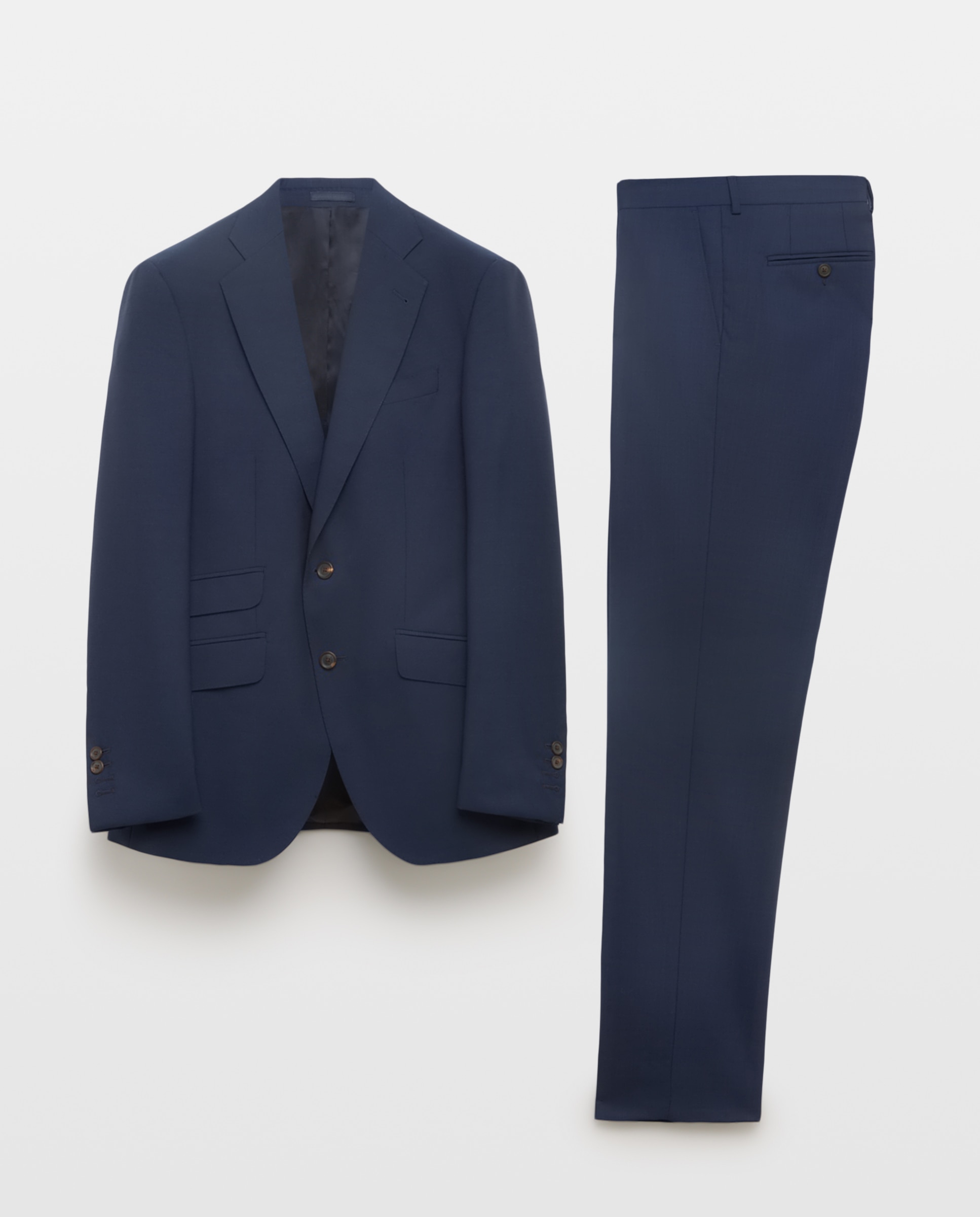 Fato com Micro Estrutura Azul-6