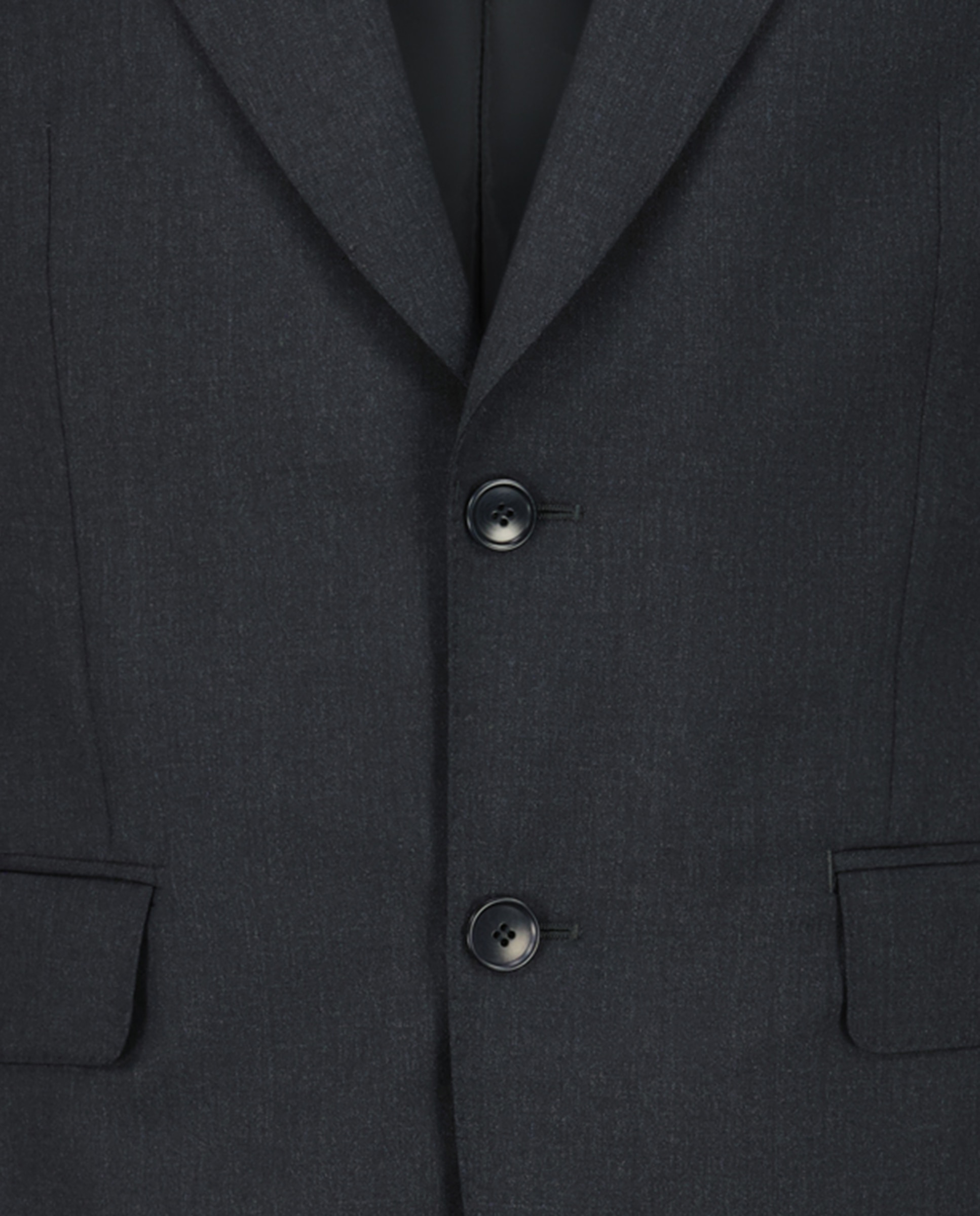 Chaqueta separate Regular liso vestir 100% Lana hombre - Emidio Tucci - Gris oscuro Gris oscuro-5