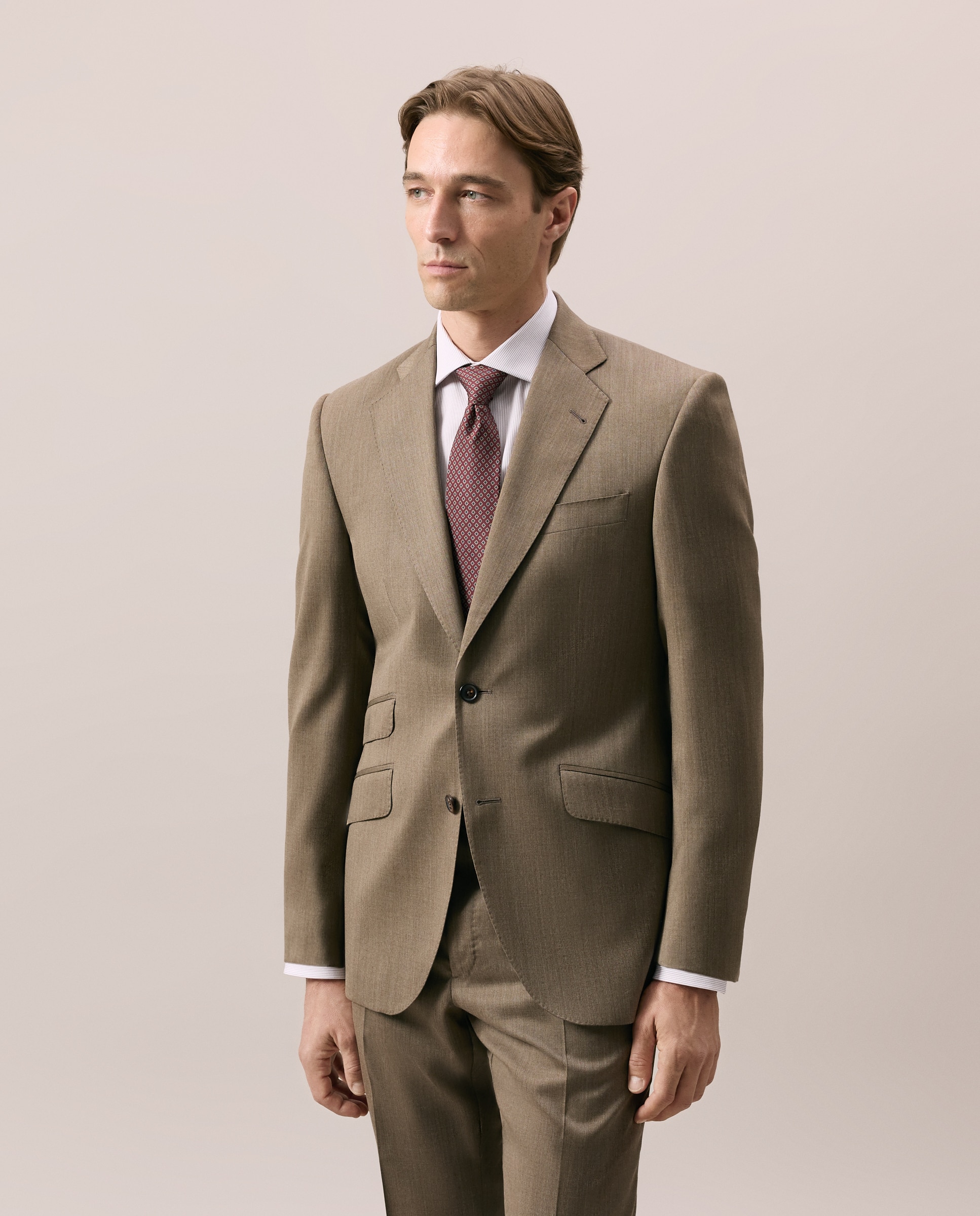 Imagen 0 de Chaqueta de hombre separate vestir espiga fit slim Camel