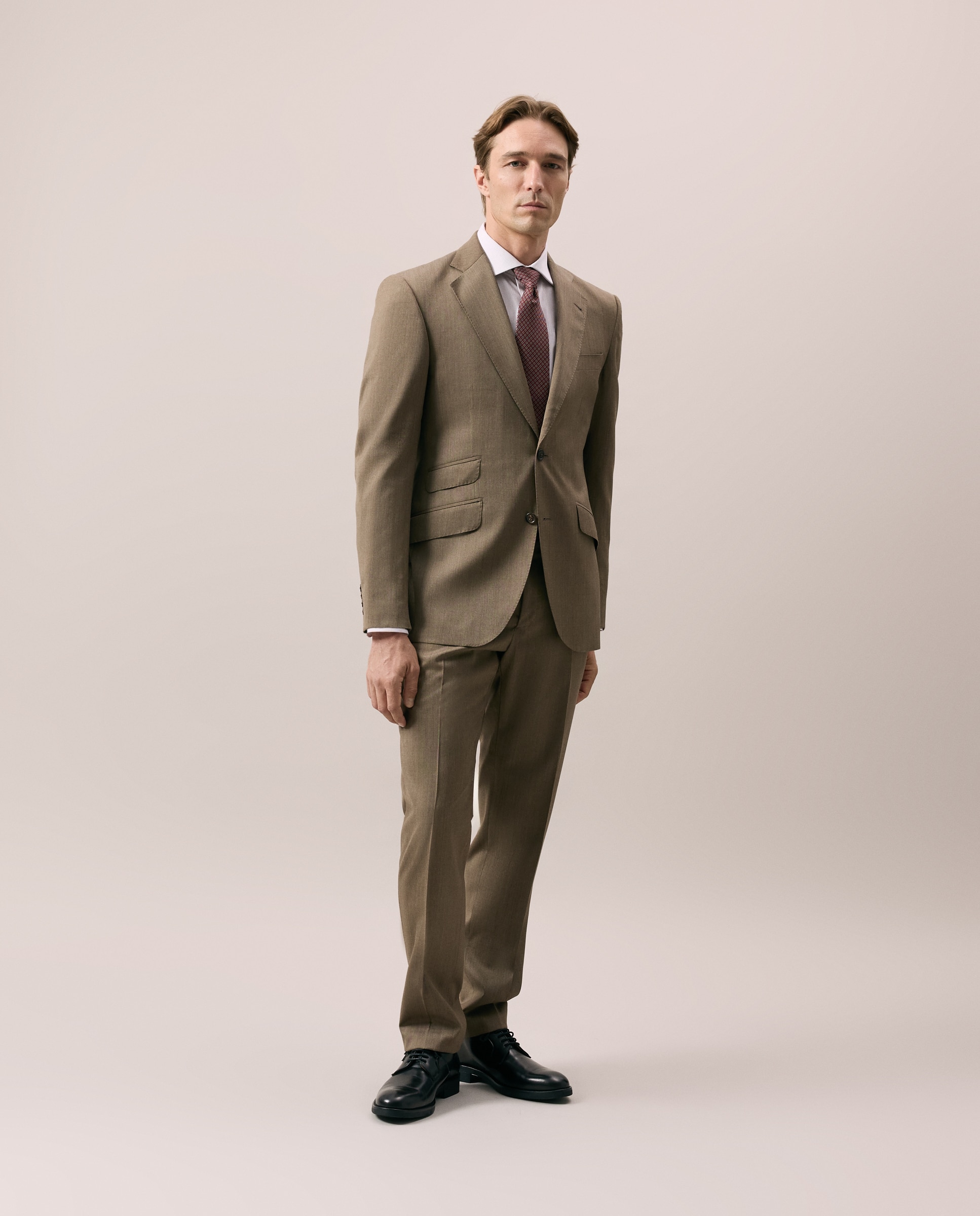 Imagen 0 de Pantalón de hombre separate vestir espiga fit slim Camel