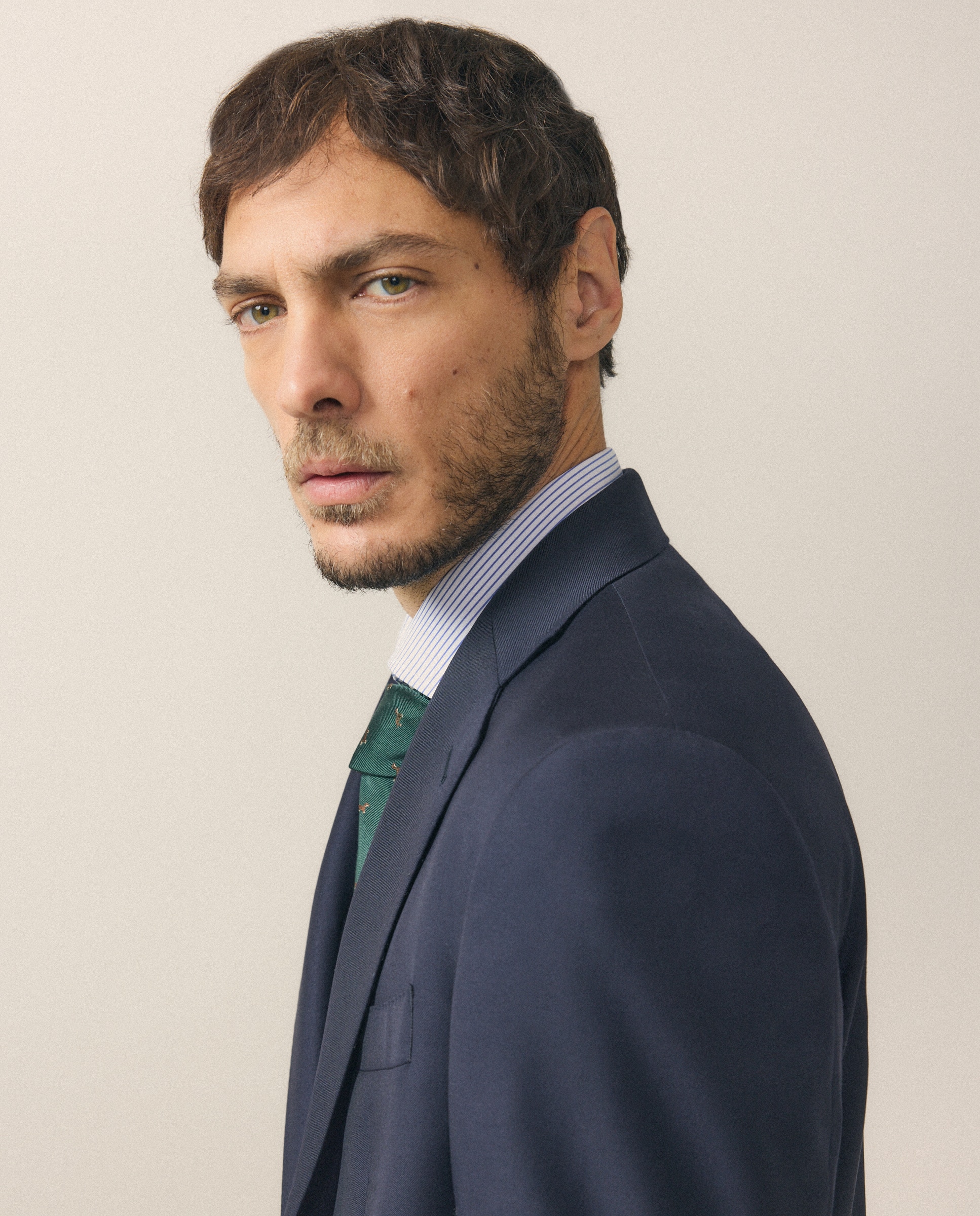 Blazer Separate Todas as Estações Azul-marinho-5