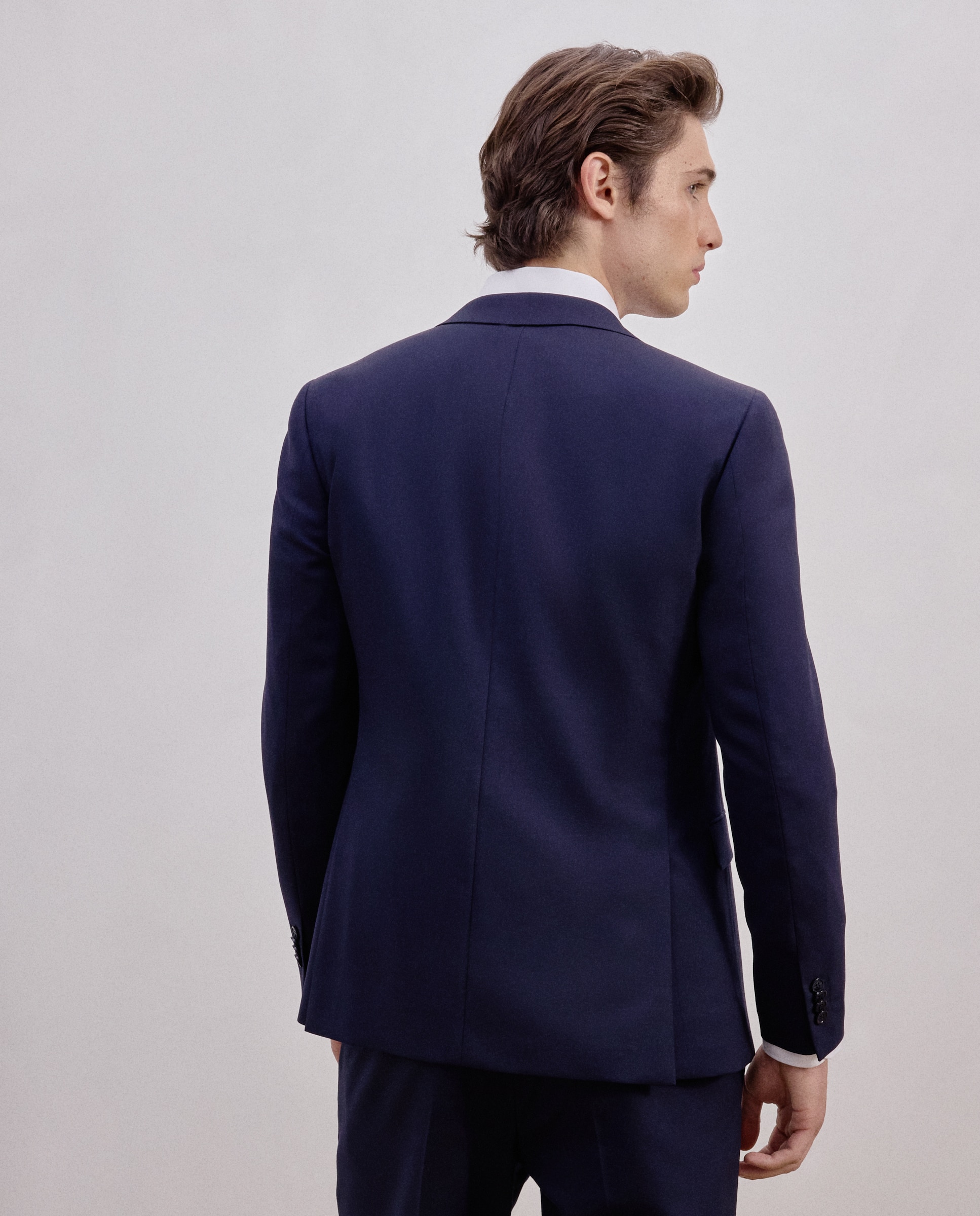 Casaco Separate Slim com Lavagem Azul-marinho-4