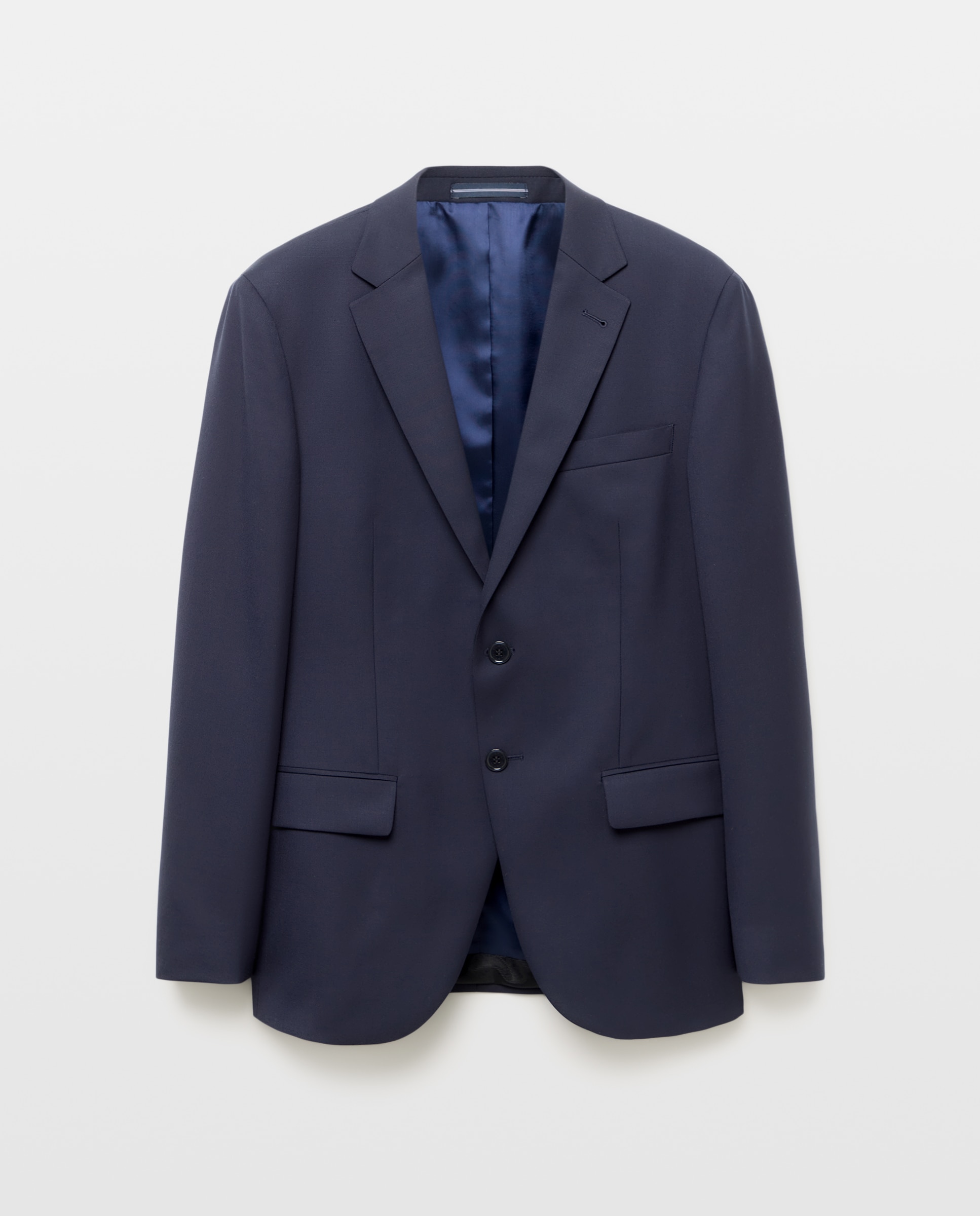 Casaco Separate Slim com Lavagem Azul-marinho-5