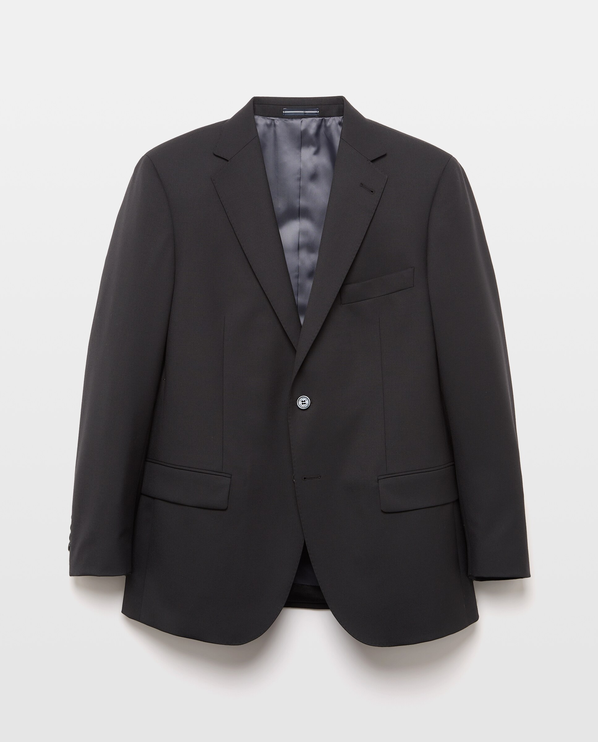 Casaco de Fato Separate Regular Lavável Preto-5
