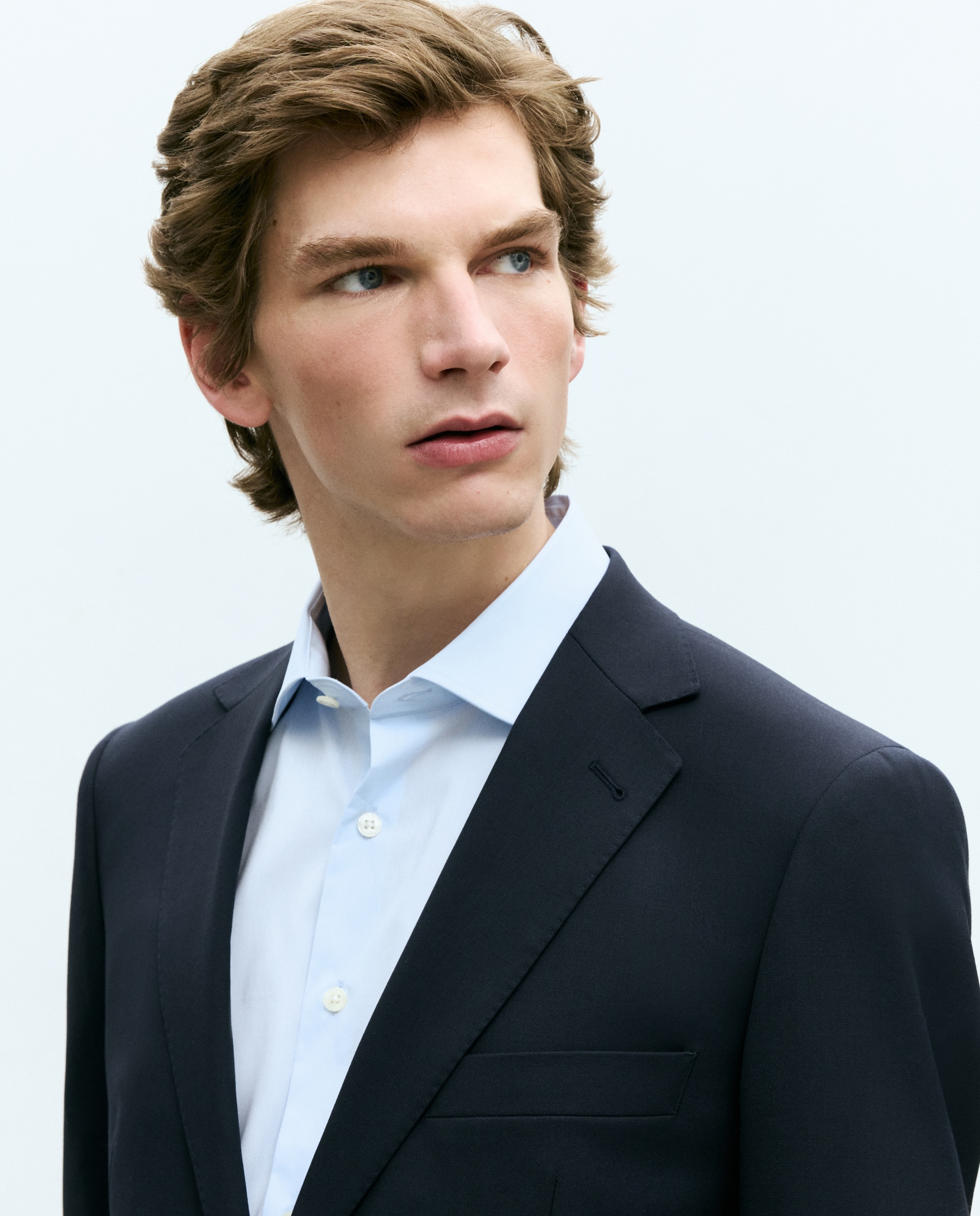 Casaco de Fato Separate Regular Lavável Azul-marinho-3