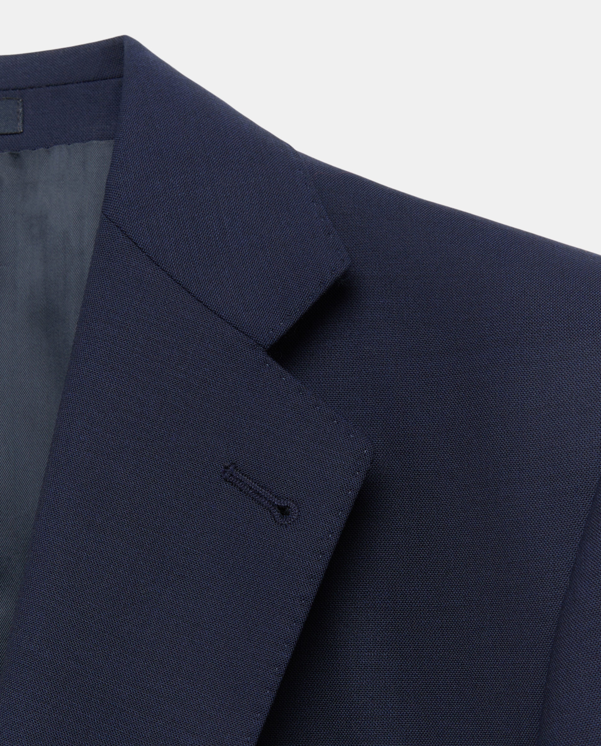 Chaqueta separate Slim liso vestir 100% Lana hombre - Emidio Tucci - Azul Azul-7