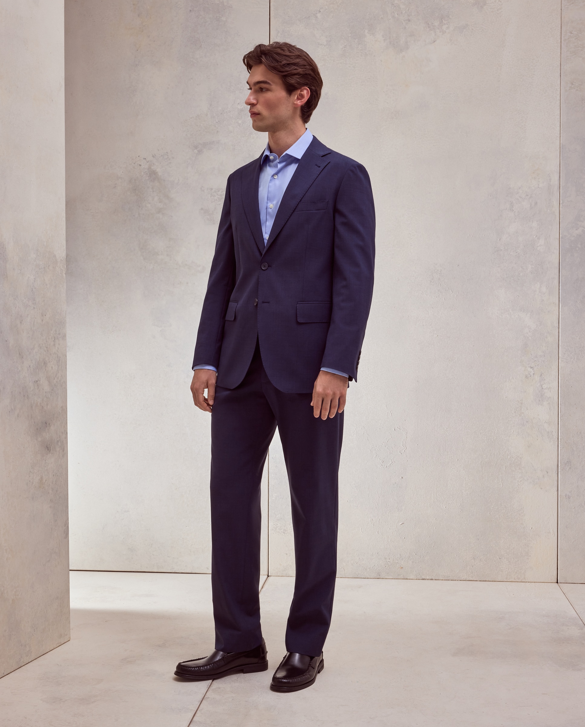 Imagen 0 de Chaqueta traje hombre separate desestructurado. Azul marino