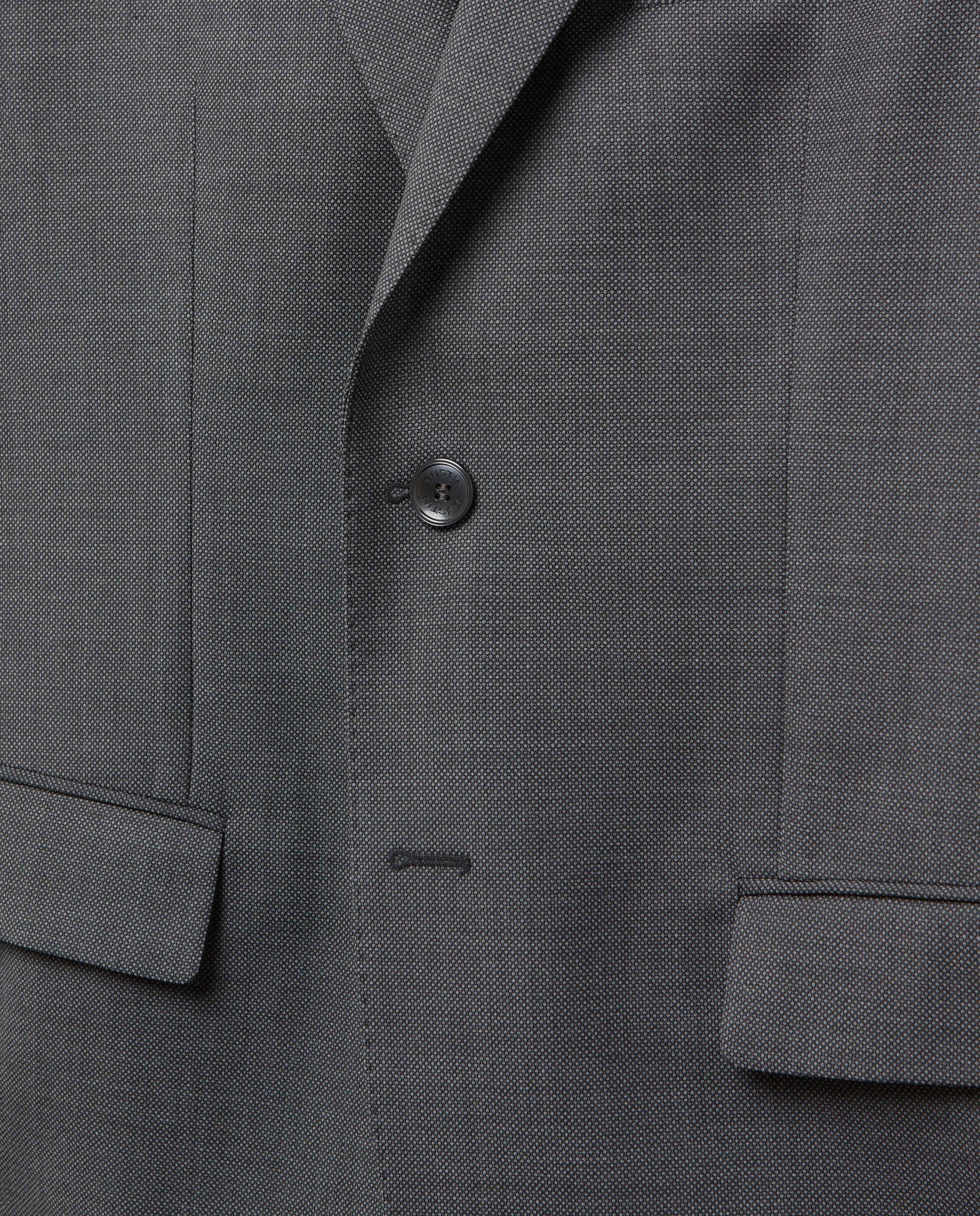 Americana de traje lavable desestructurado fit regular mezcla con lana de hombre - Dustin - Gris oscuro Gris oscuro-6