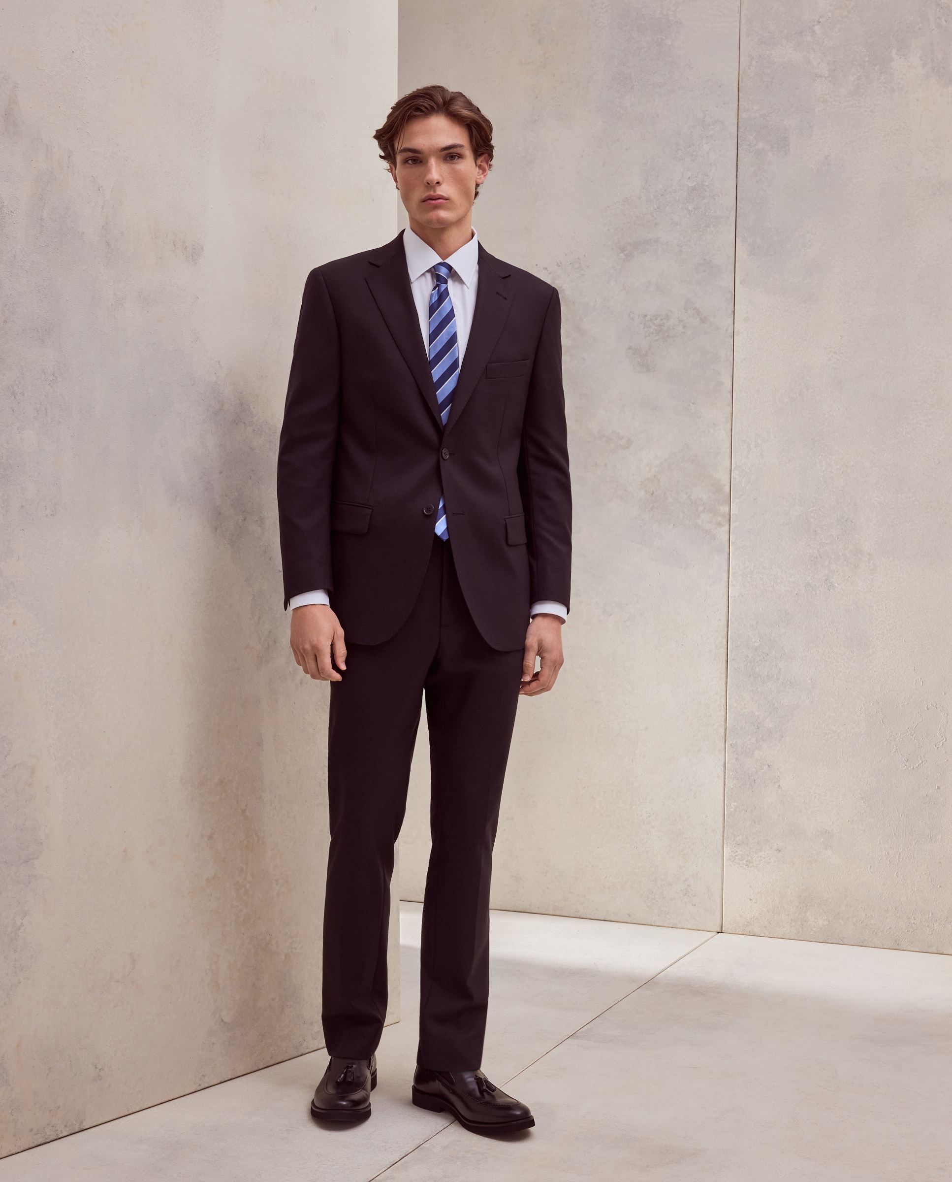 Imagen 0 de Pantalón de traje separate de hombre slim Negro