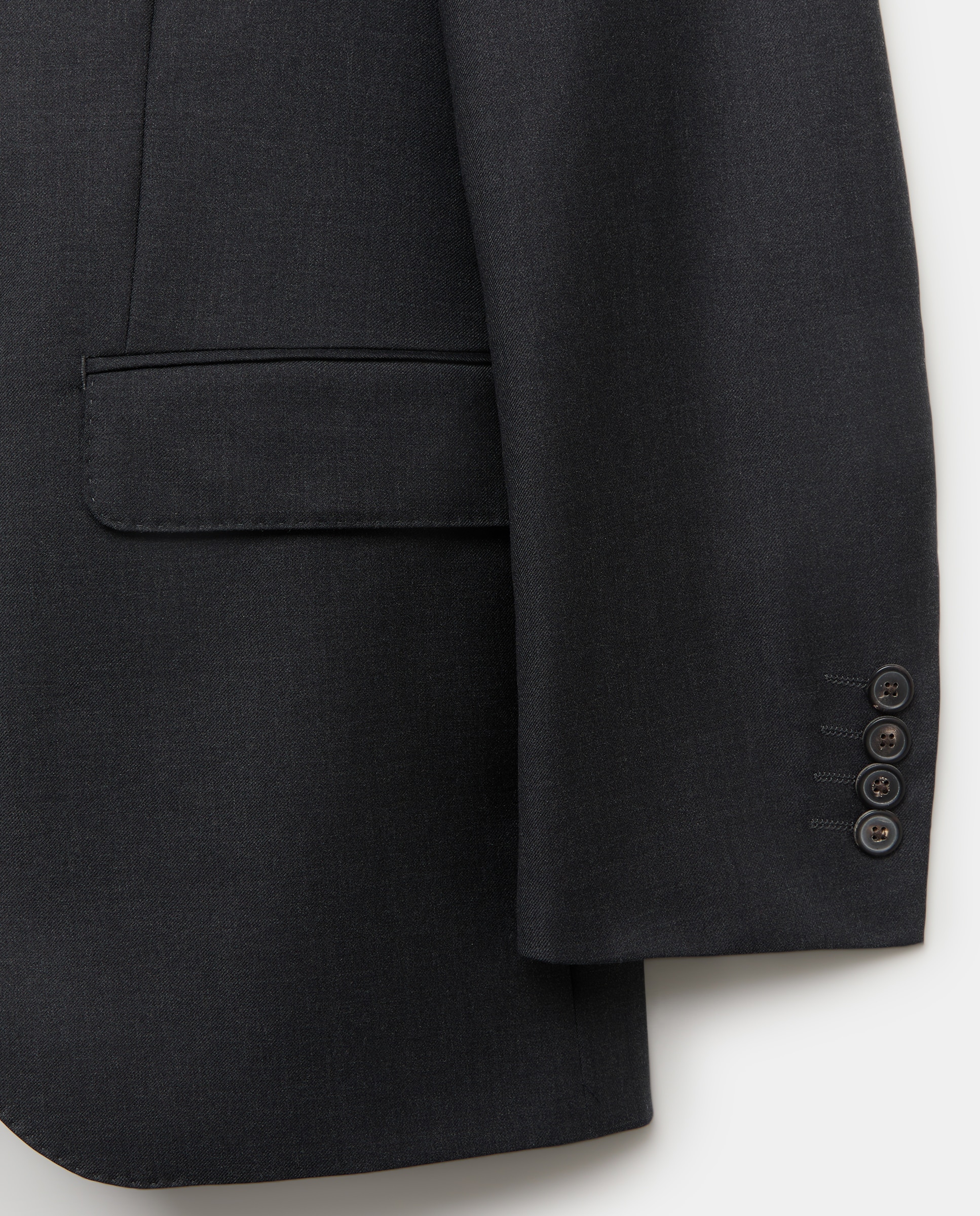 Chaqueta separate Regular liso vestir 100% Lana hombre - Emidio Tucci - Gris oscuro Gris oscuro-7