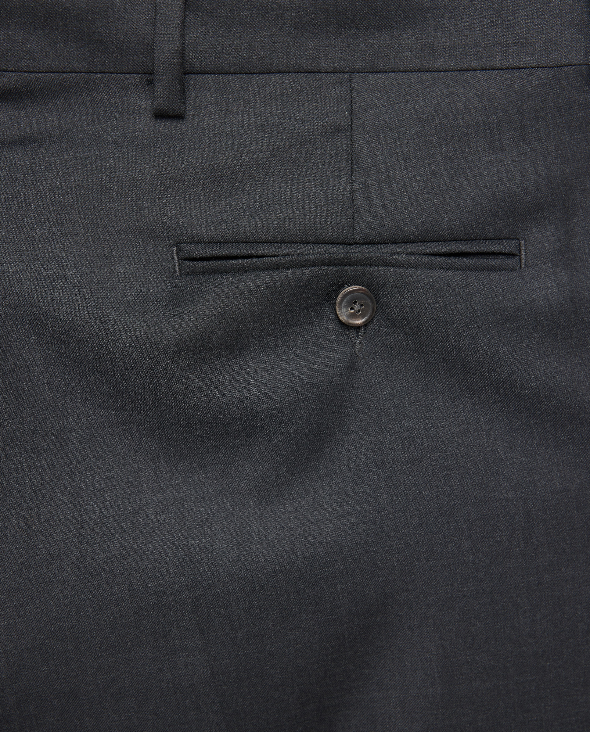 Pantalón separate Classic liso vestir 100% Lana hombre - Emidio Tucci - Gris oscuro Gris oscuro-5