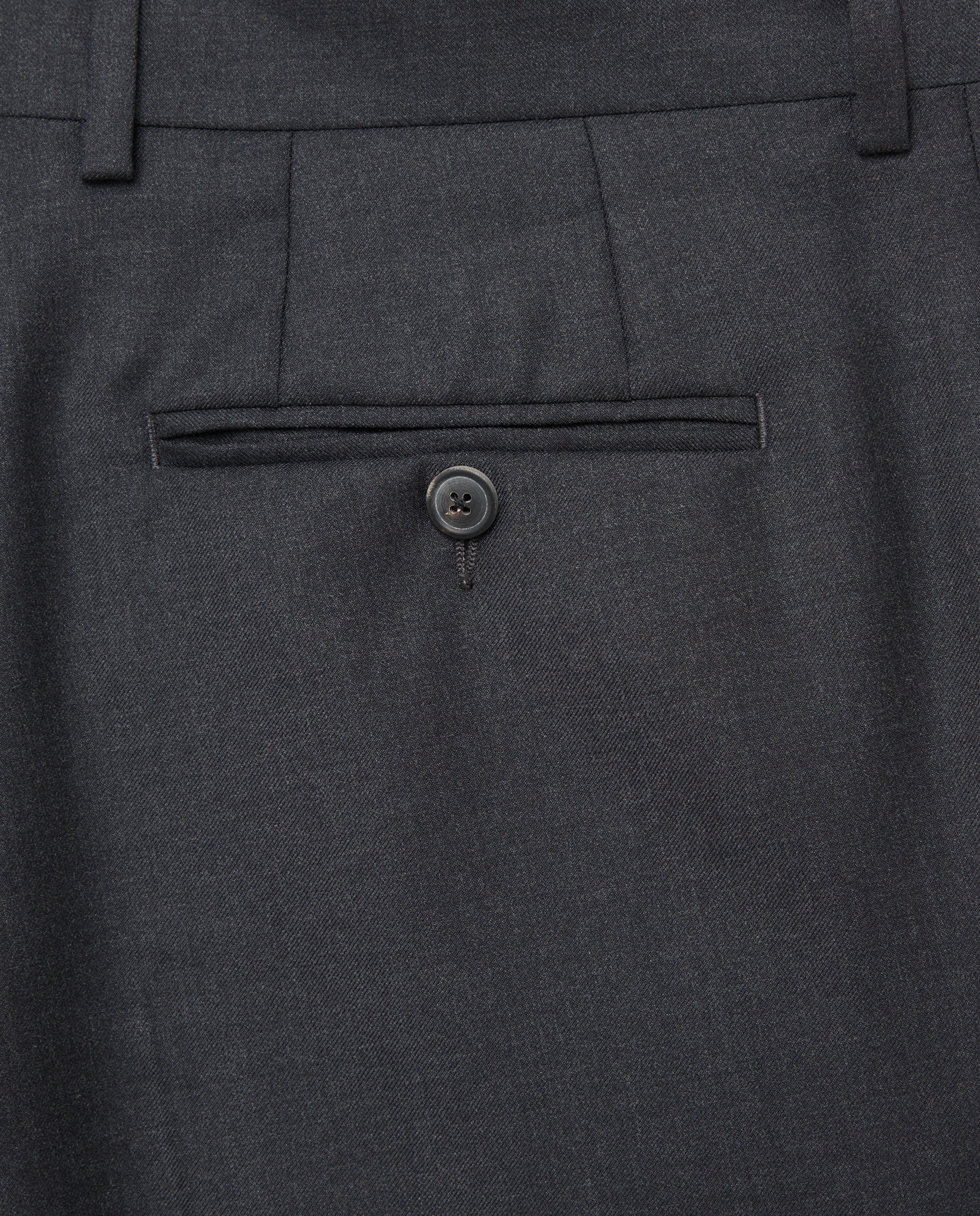 Pantalón separate Regular liso vestir 100% Lana hombre - Emidio Tucci - Gris oscuro Gris oscuro-5