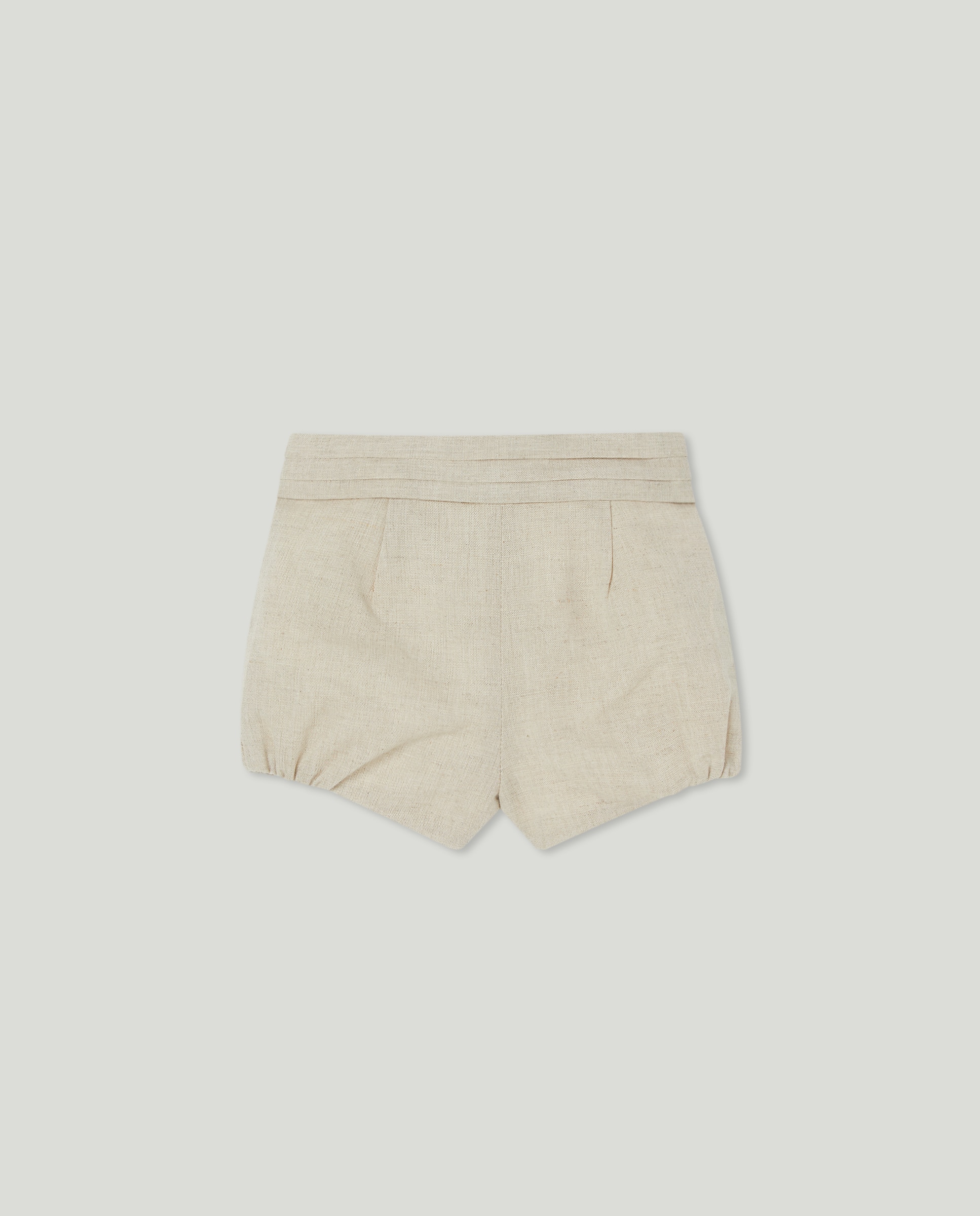 Cueca de Banho de Bebé com Faixa Castanho-1