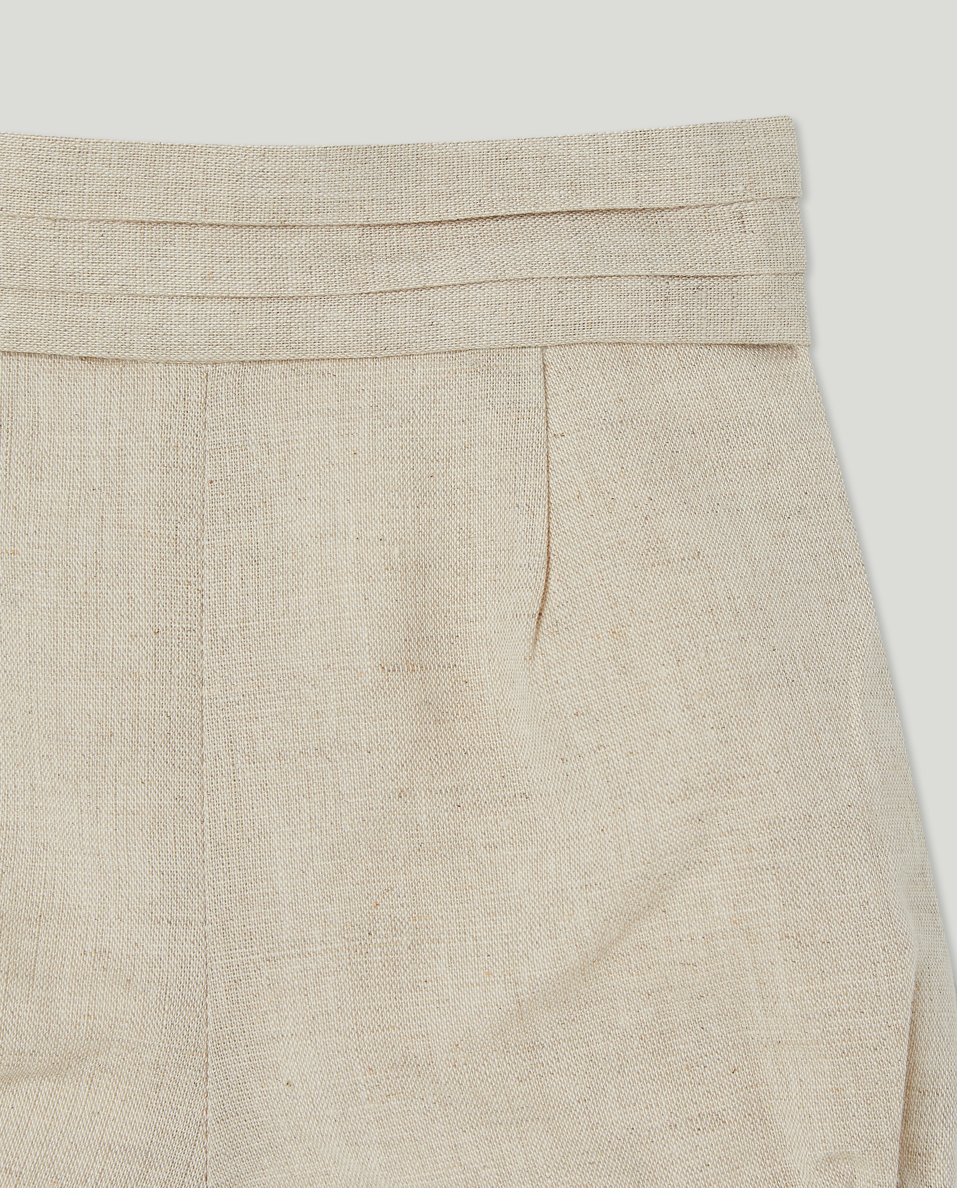 Cueca de Banho de Bebé com Faixa Castanho-3