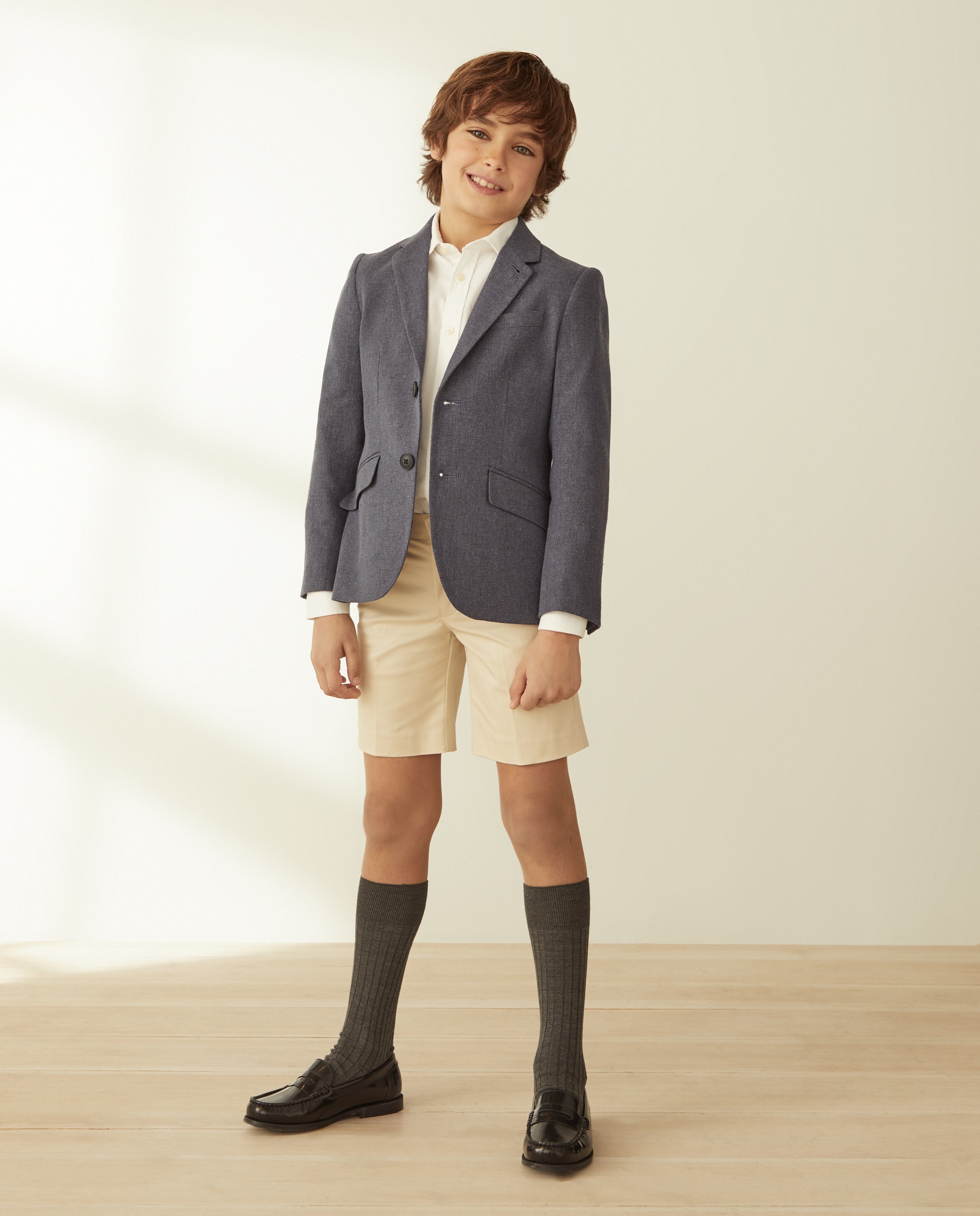 Camisa Formal de Criança Branco-2