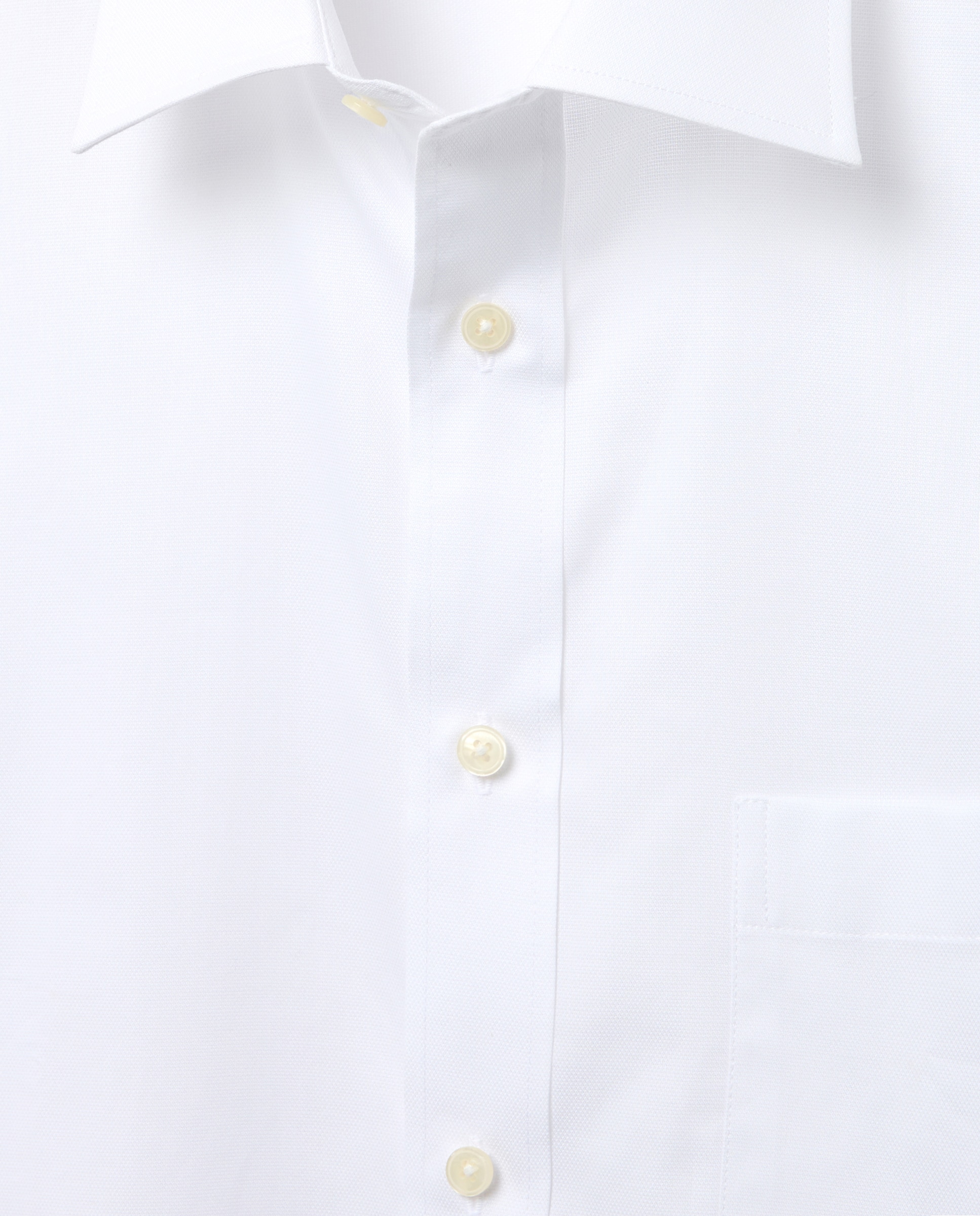 Camisa classic fit con algodón con estructura de hombre - Dustin - Blanco Blanco-5