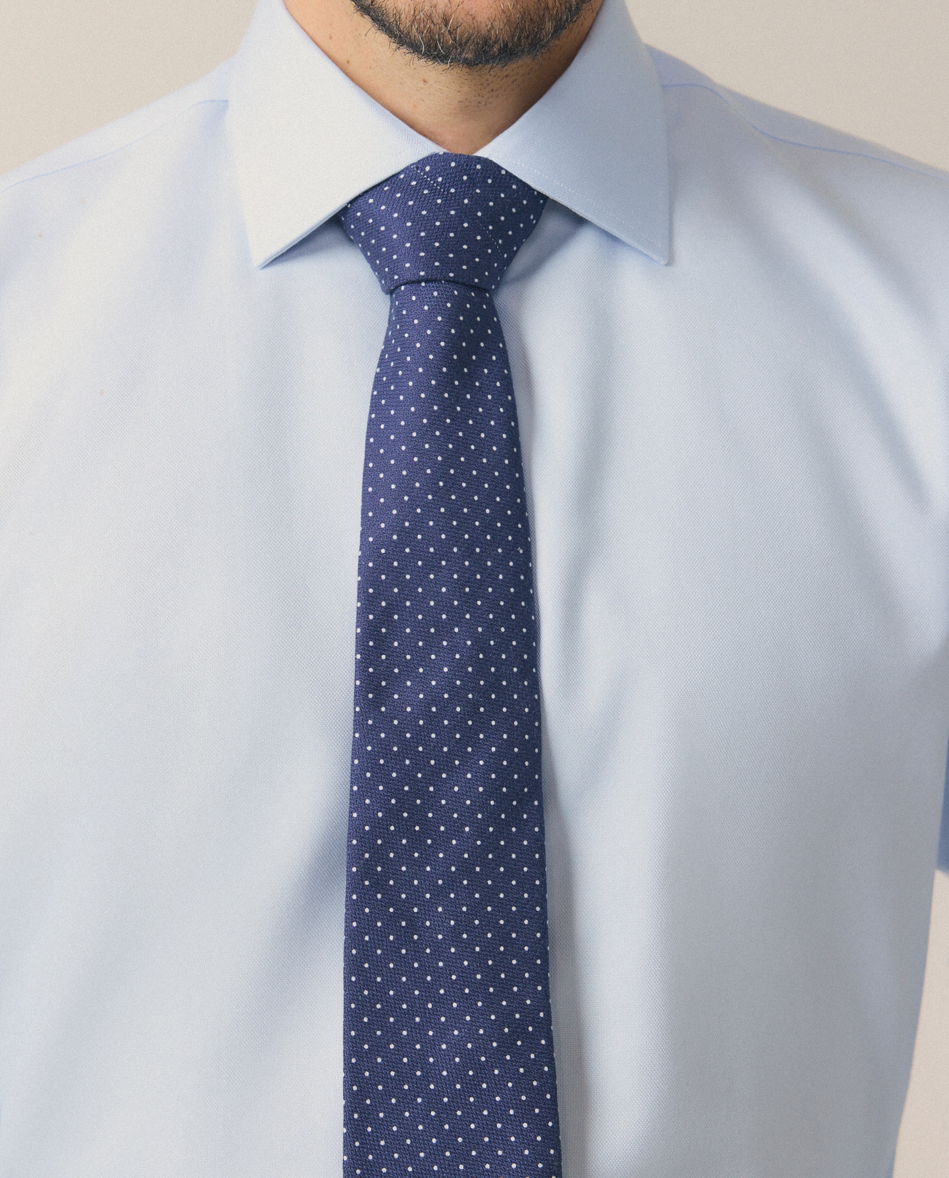 Camisa Formal Classic Fit Celeste-4