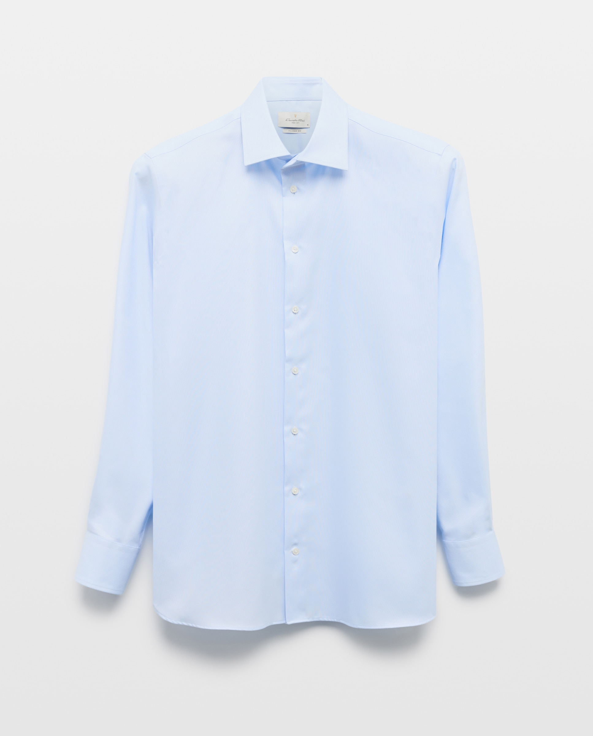 Camisa Formal Classic Fit Celeste-5
