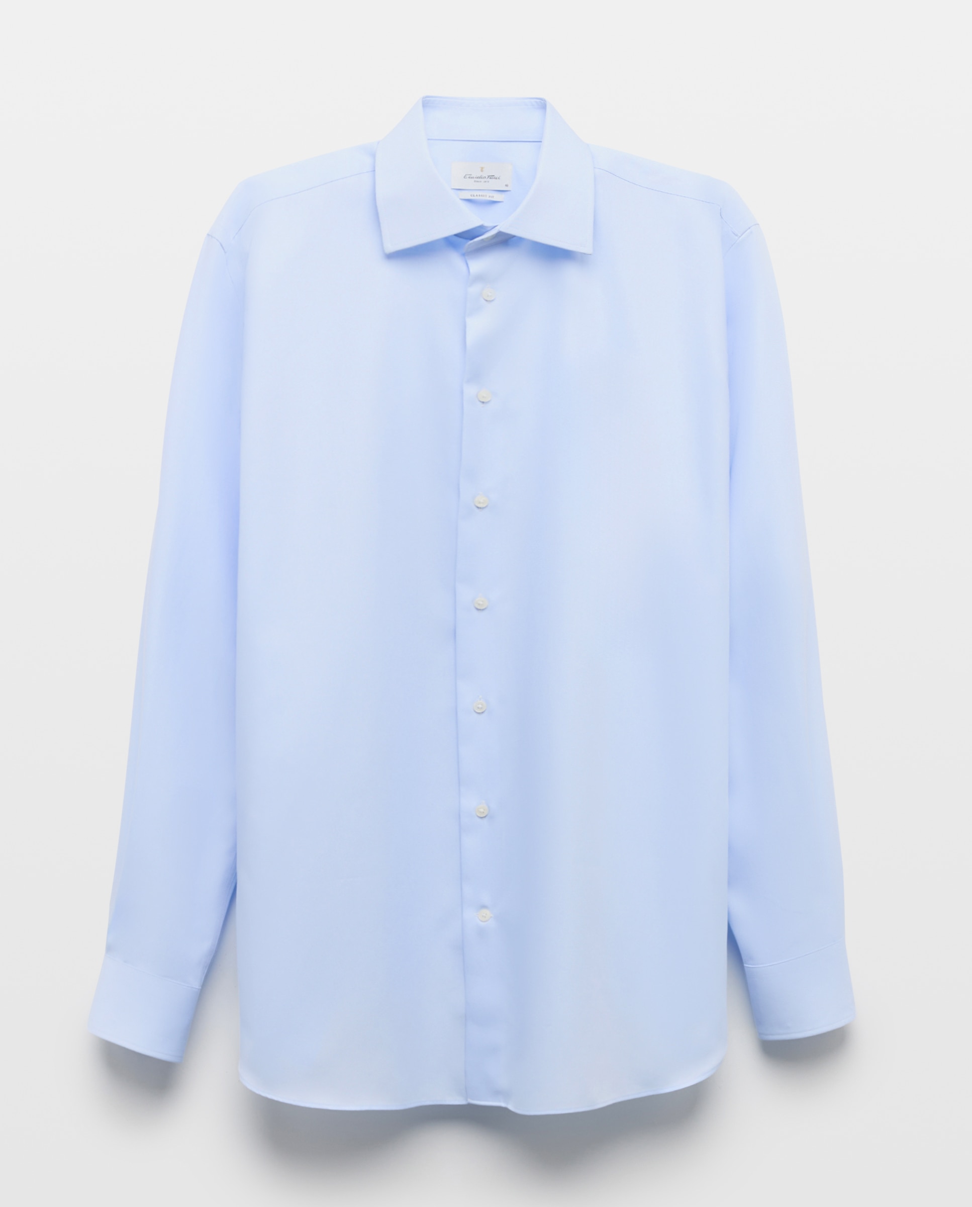 Camisa Formal Regular Fit Celeste-5