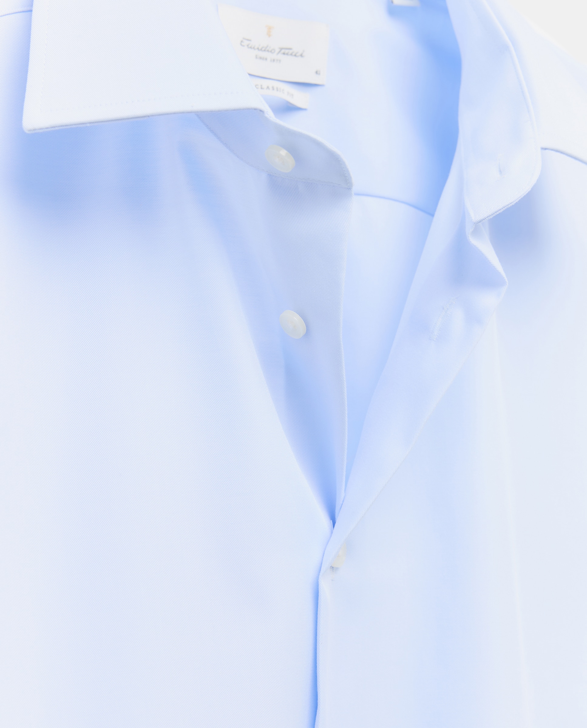 Camisa Formal Regular Fit Celeste-6