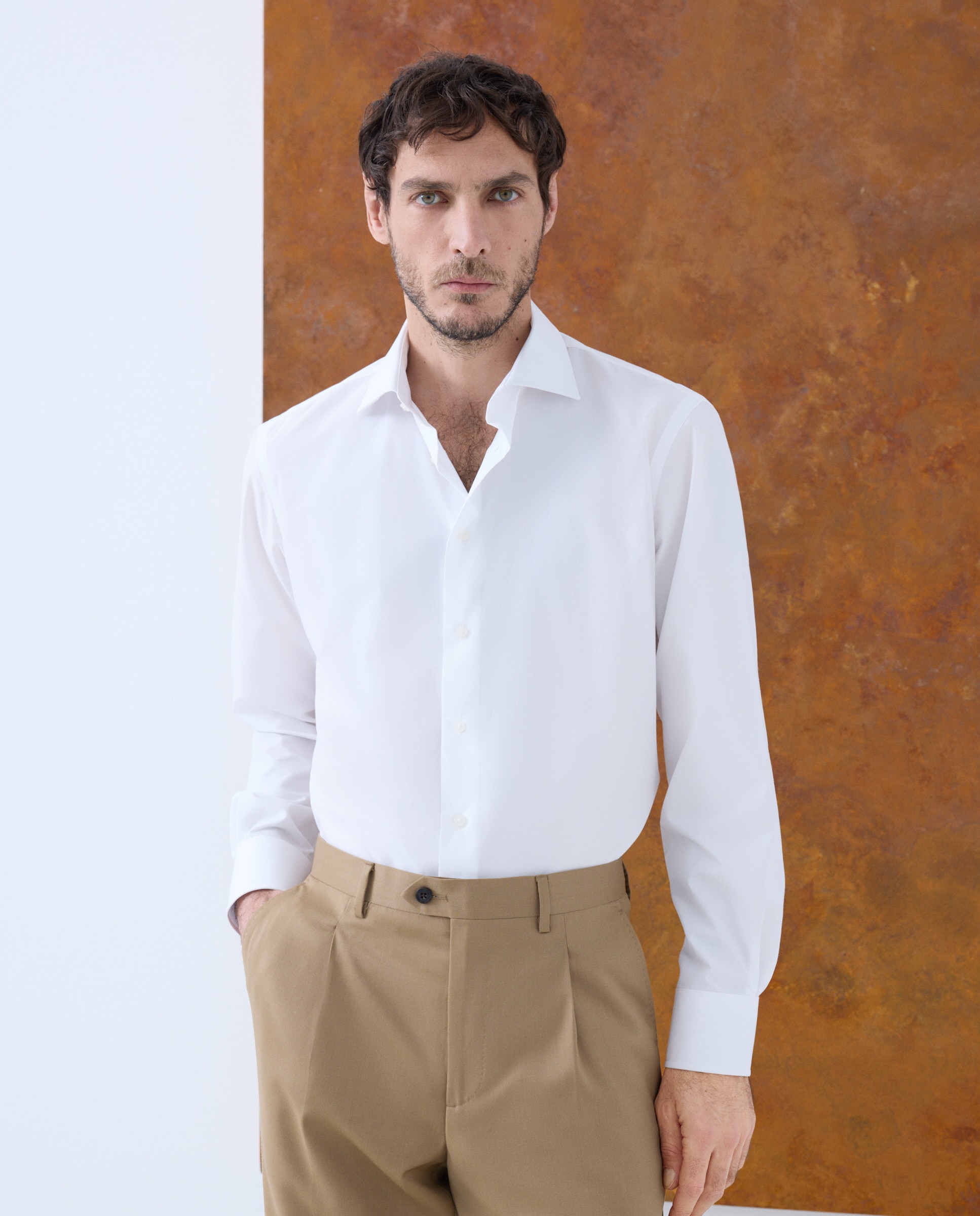 Camisa Formal Classic Fit Branco-1
