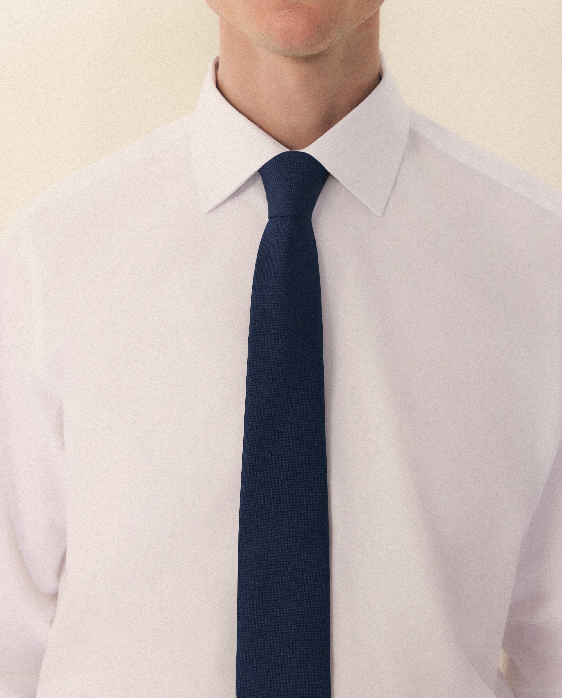 Camisa vestir hombre manga larga - Emidio Tucci - Blanco Blanco-4