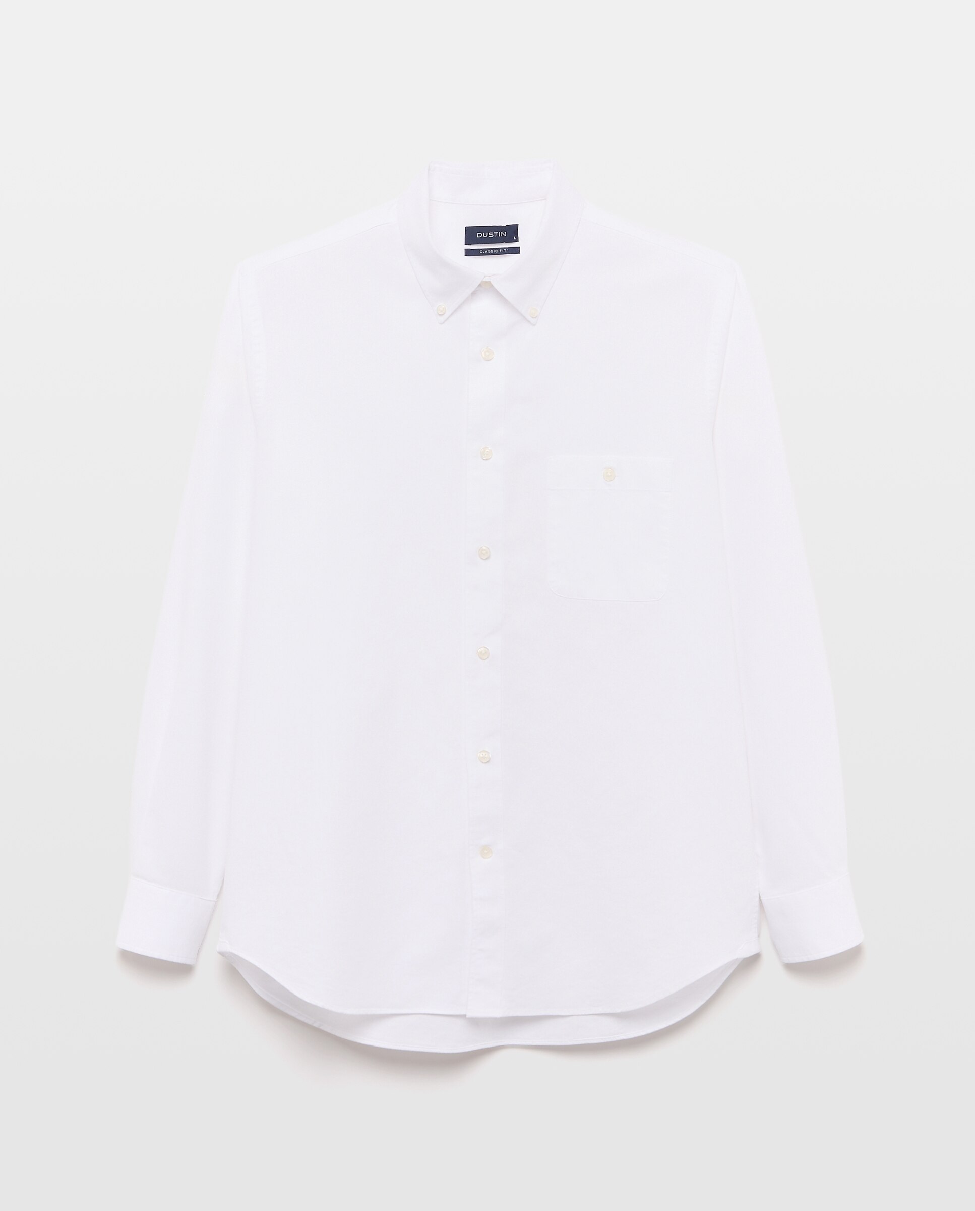 Camisa Oxford Classic Fit Branco-4