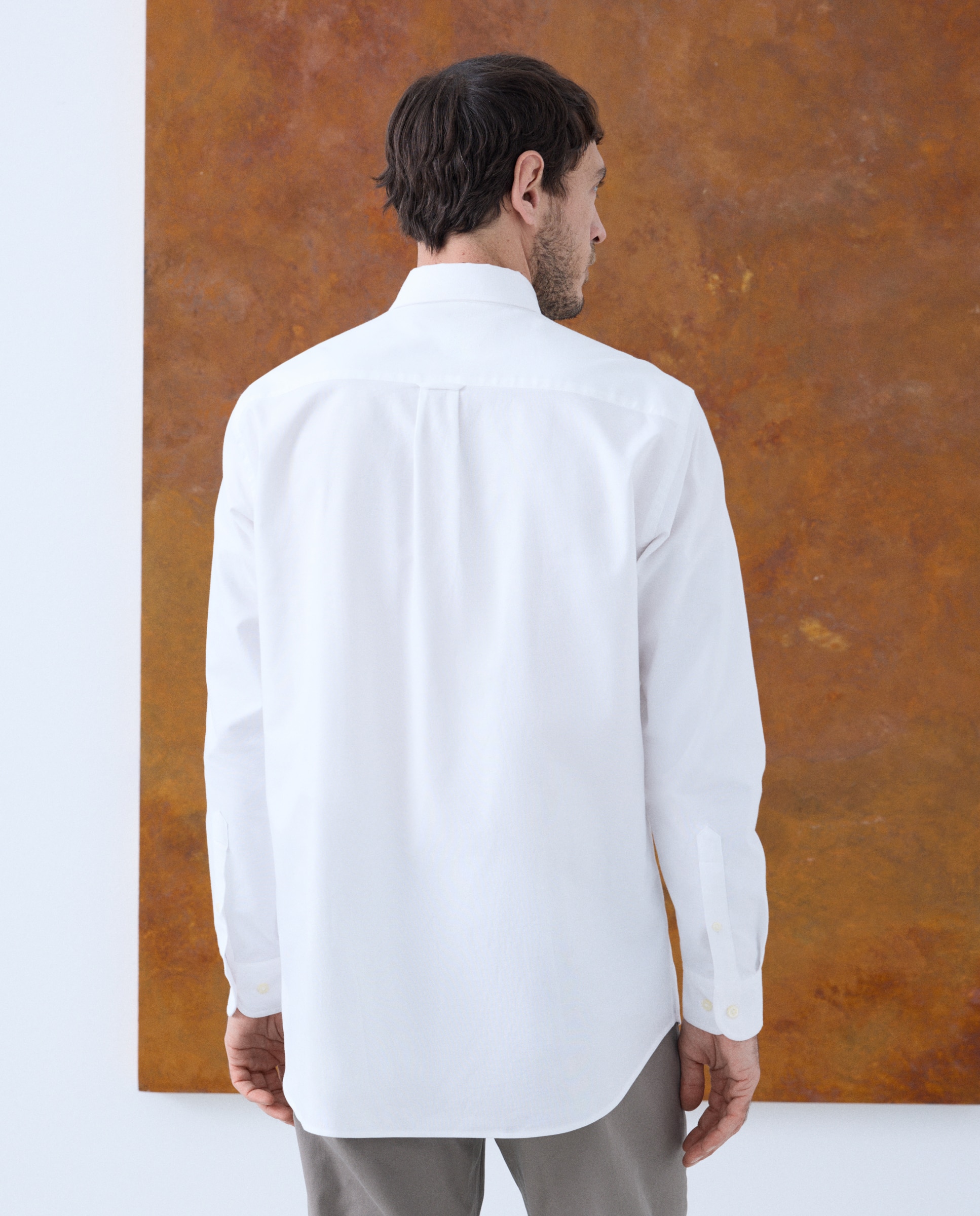 Camisa Casual Oxford Classic Fit Celeste-3