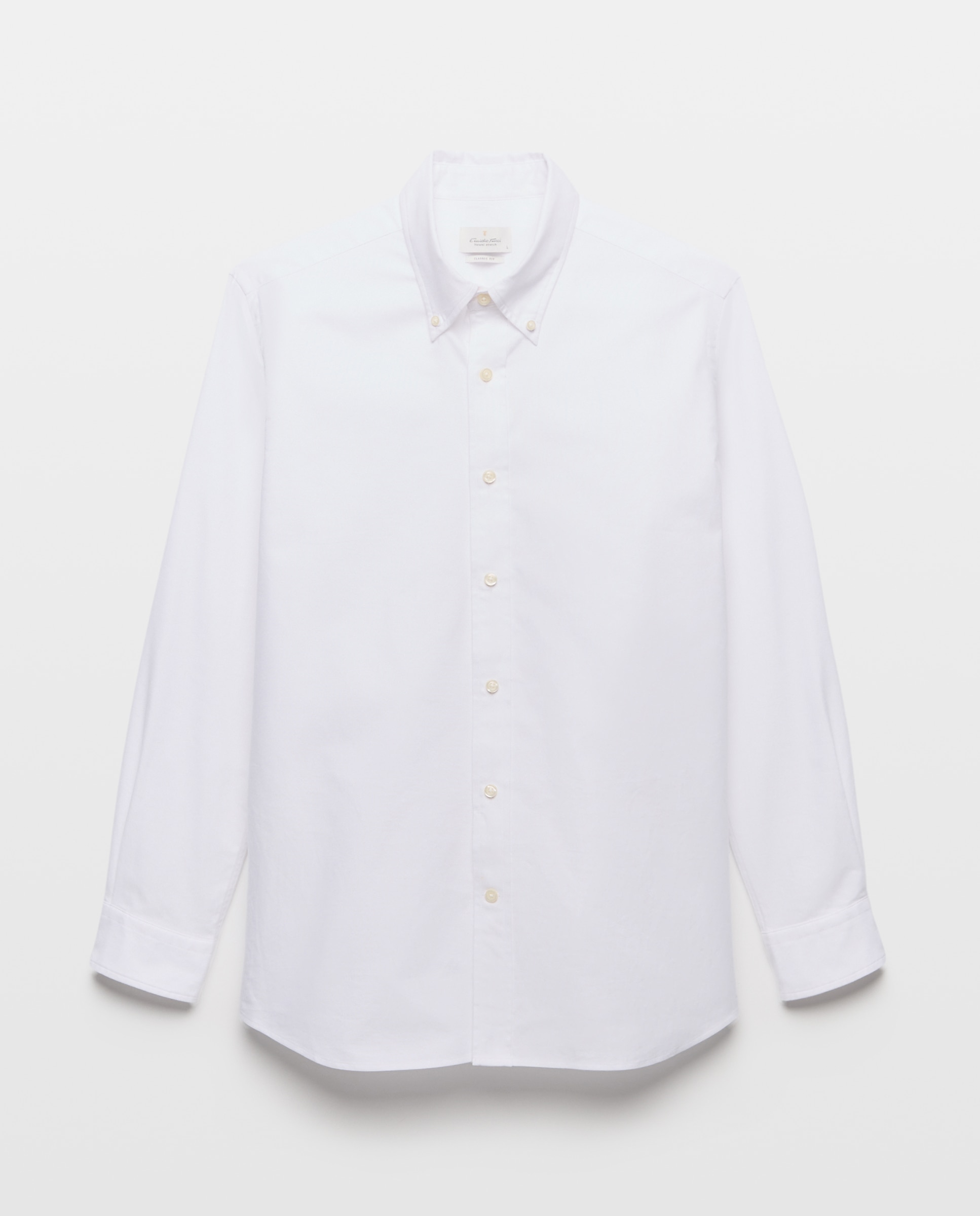 Camisa Casual Oxford Classic Fit Celeste-4