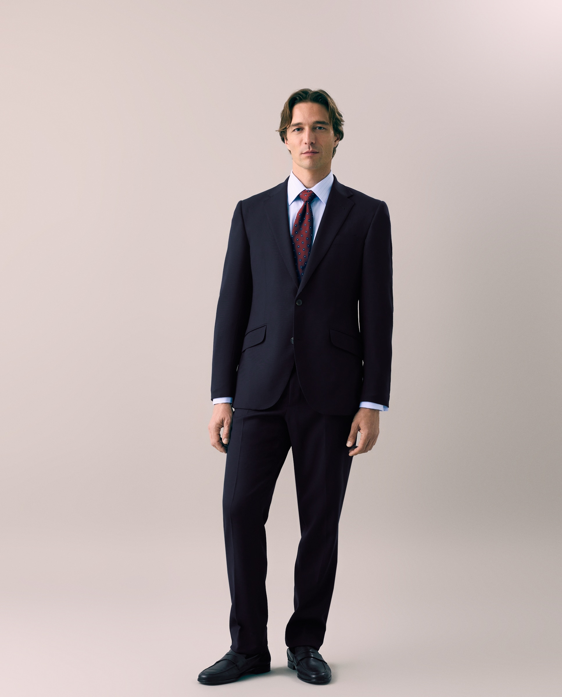 Camisa vestir non iron hombre manga larga - Emidio Tucci - Azul claro Azul claro-2
