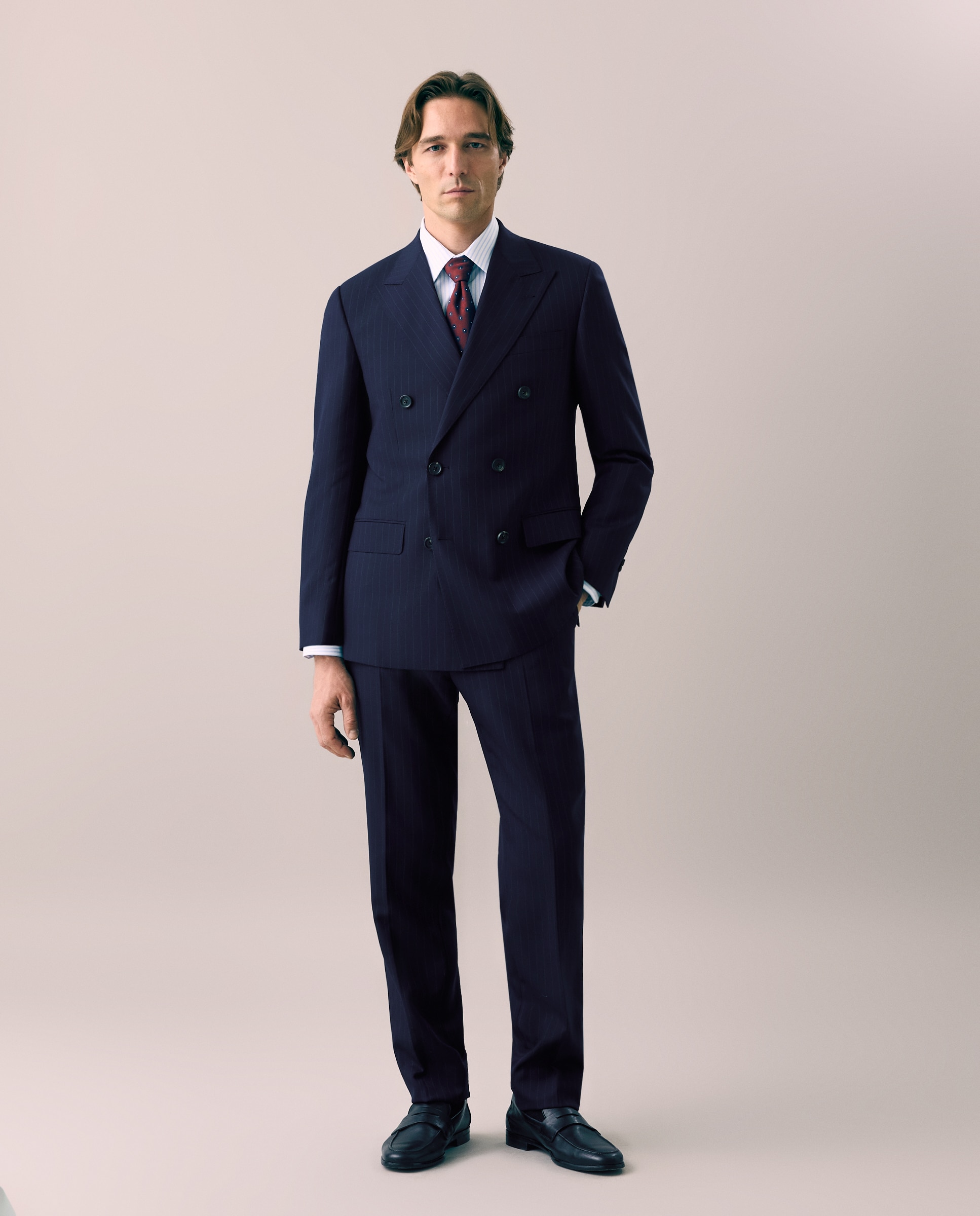 Camisa vestir non iron hombre manga larga - Emidio Tucci - Azul claro Azul claro-2