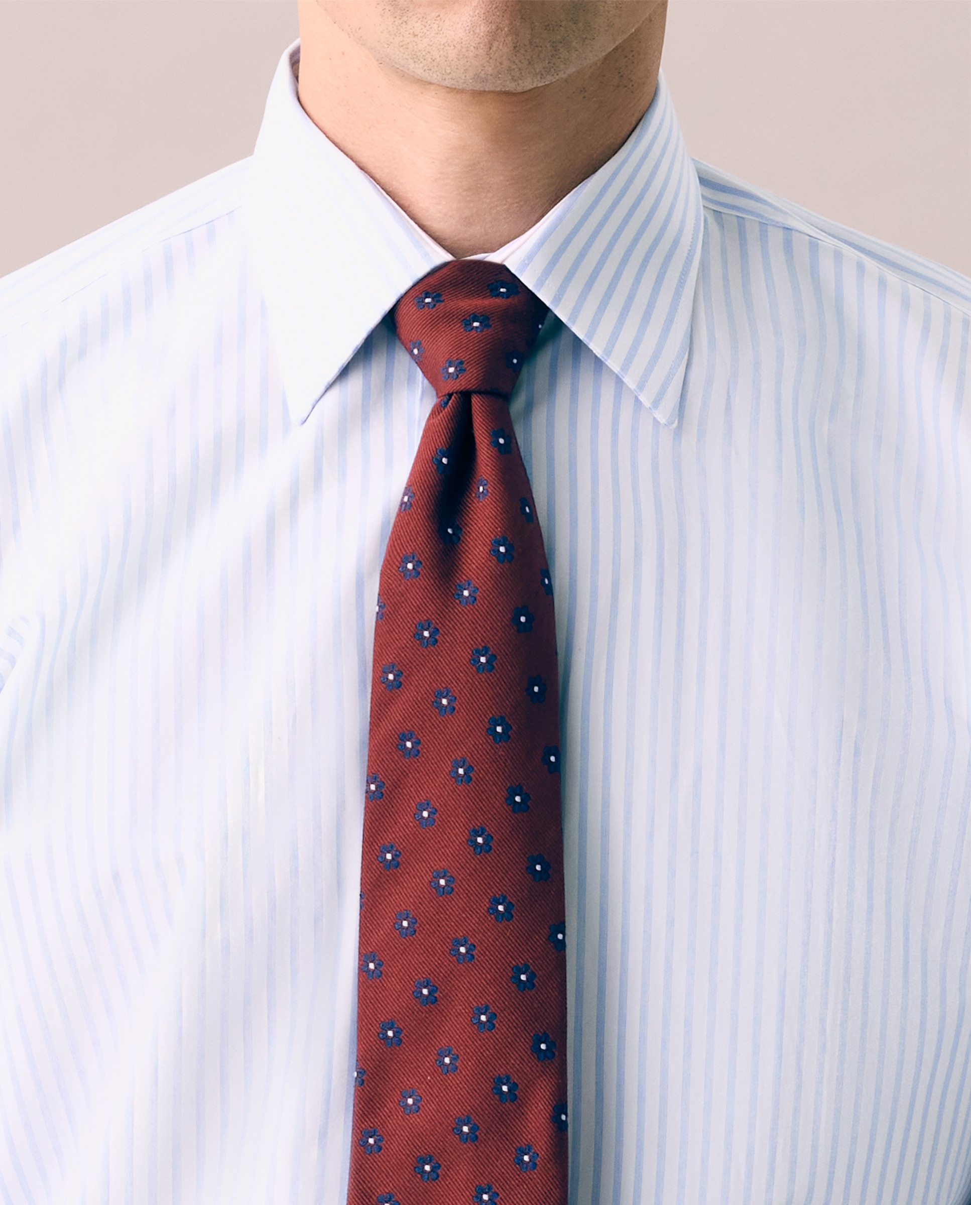 Camisa vestir non iron hombre manga larga - Emidio Tucci - Azul claro Azul claro-4