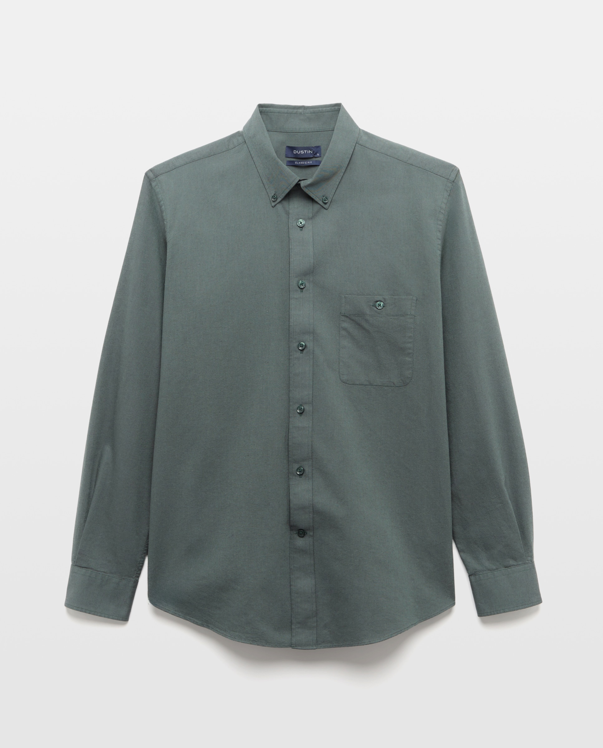 Camisa Oxford Lisa Verde-escuro-4