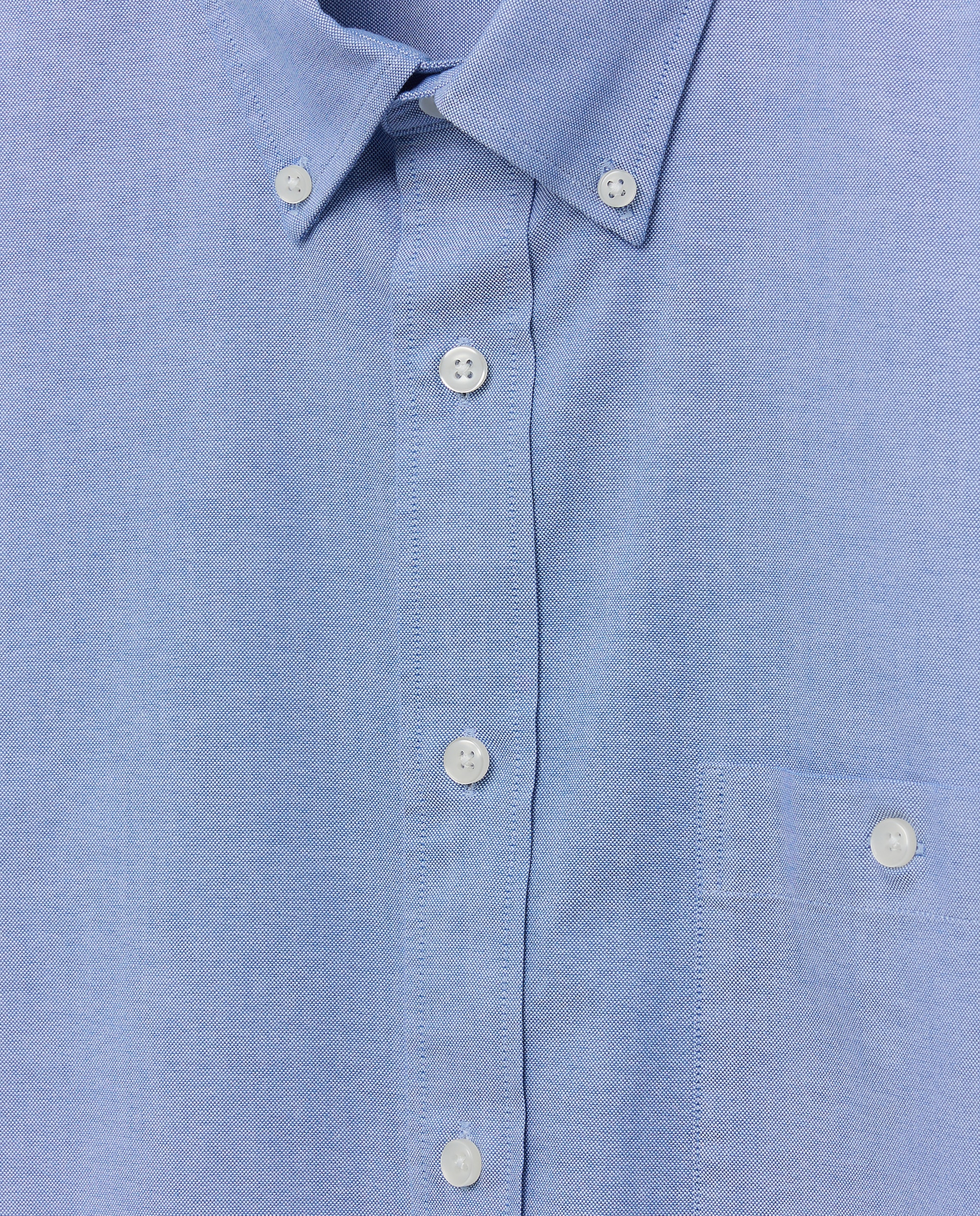 Camisa classic fit oxford algodón lisa hombre - Dustin - Azul Azul-6
