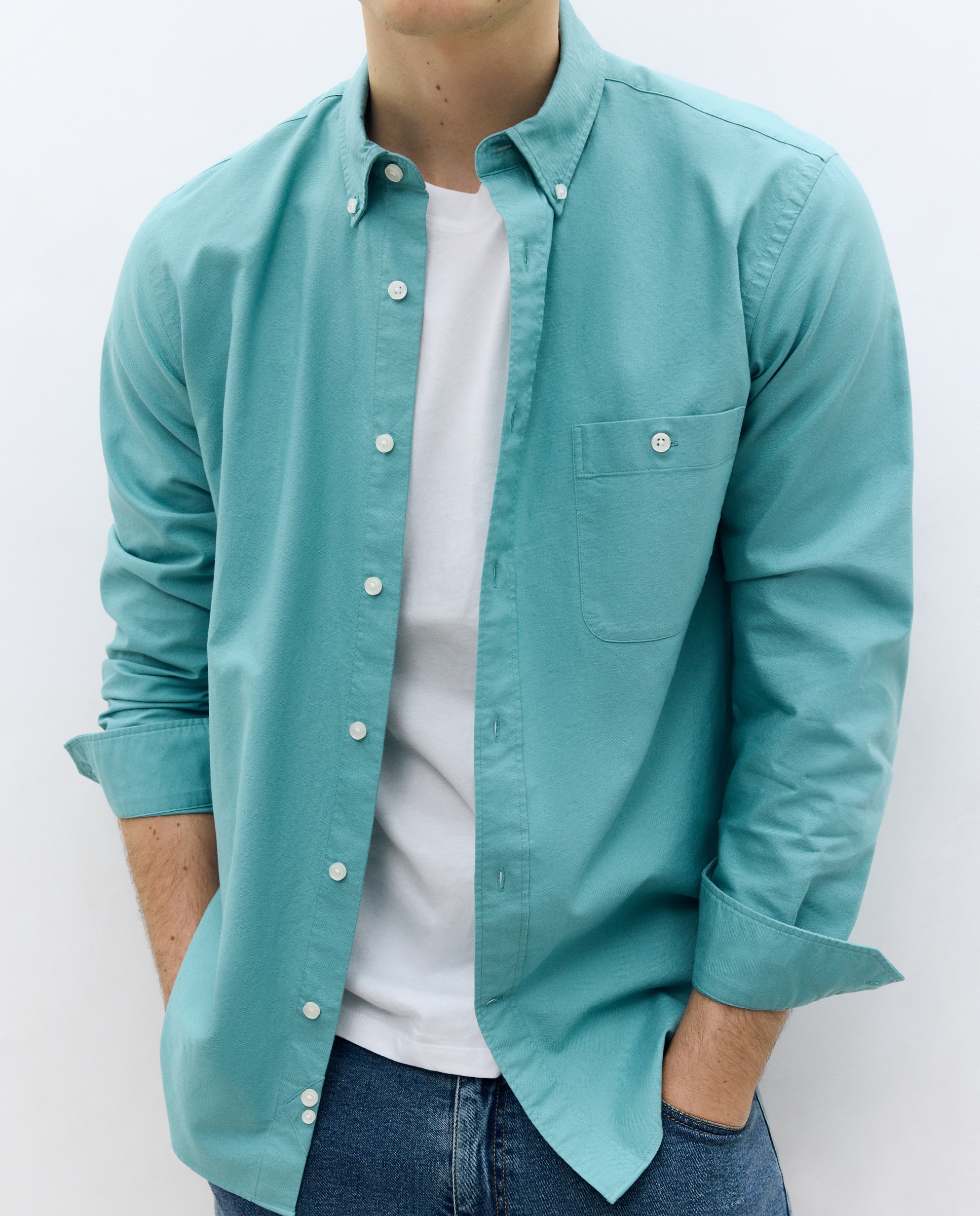 Imagem 0 de Camisa Casual Oxford Lisa Classic Fit