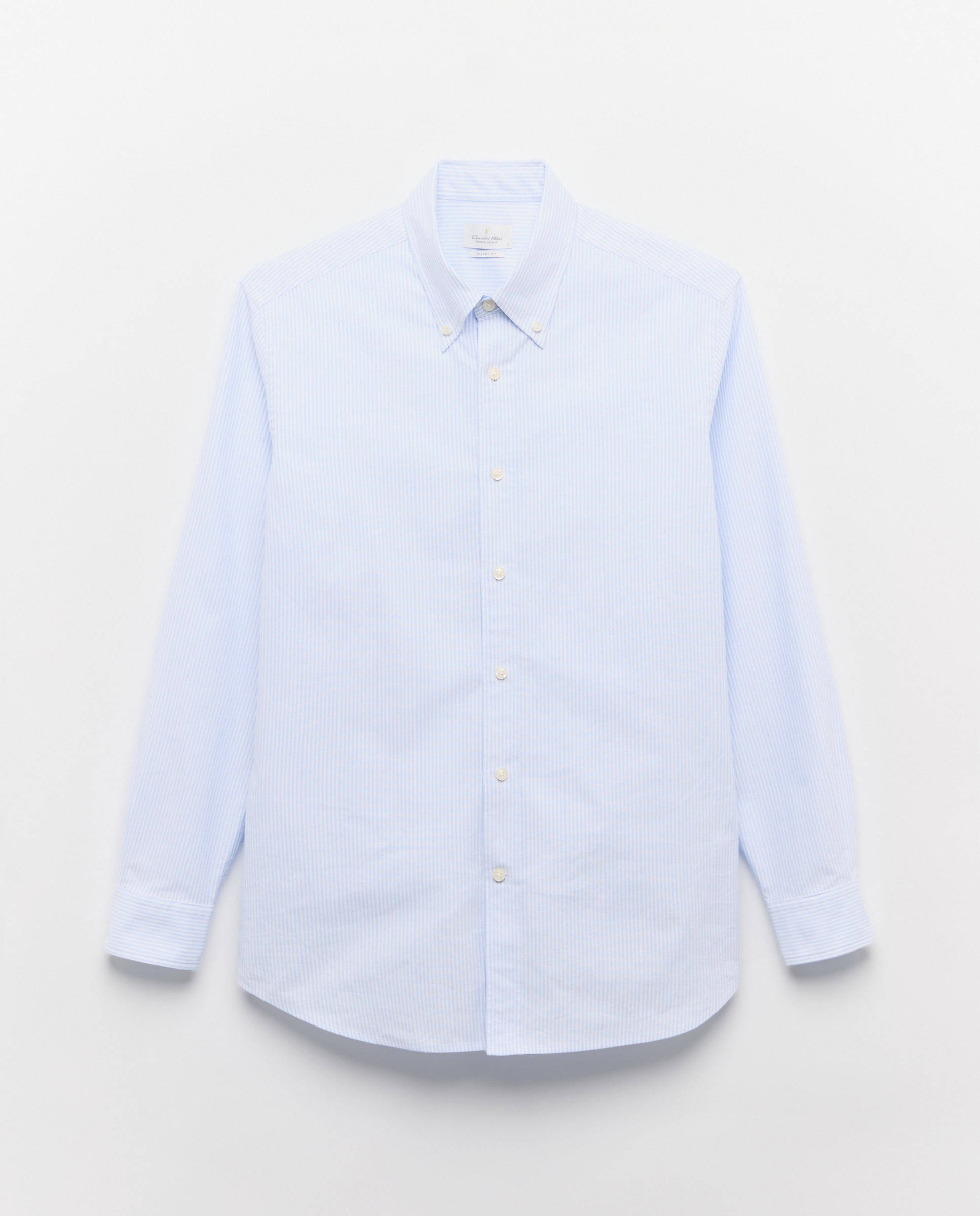 Camisa Casual Oxford Classic Fit Celeste-5