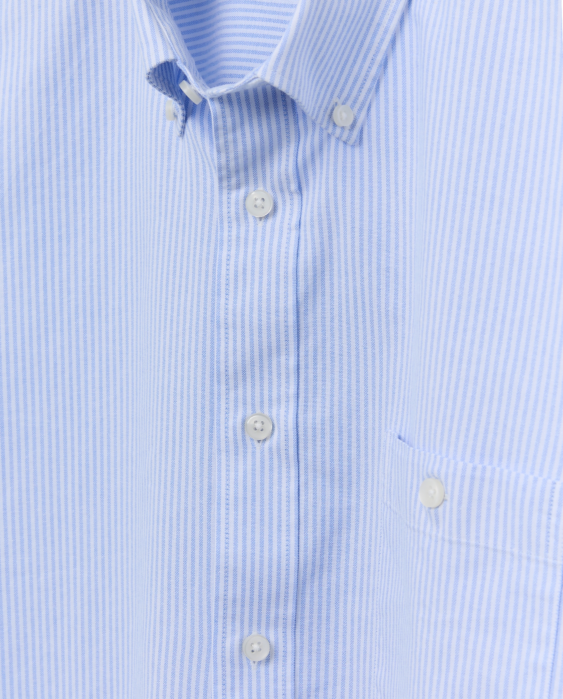 Camisa de oxford rayas hombre - Dustin - Celeste Celeste-5