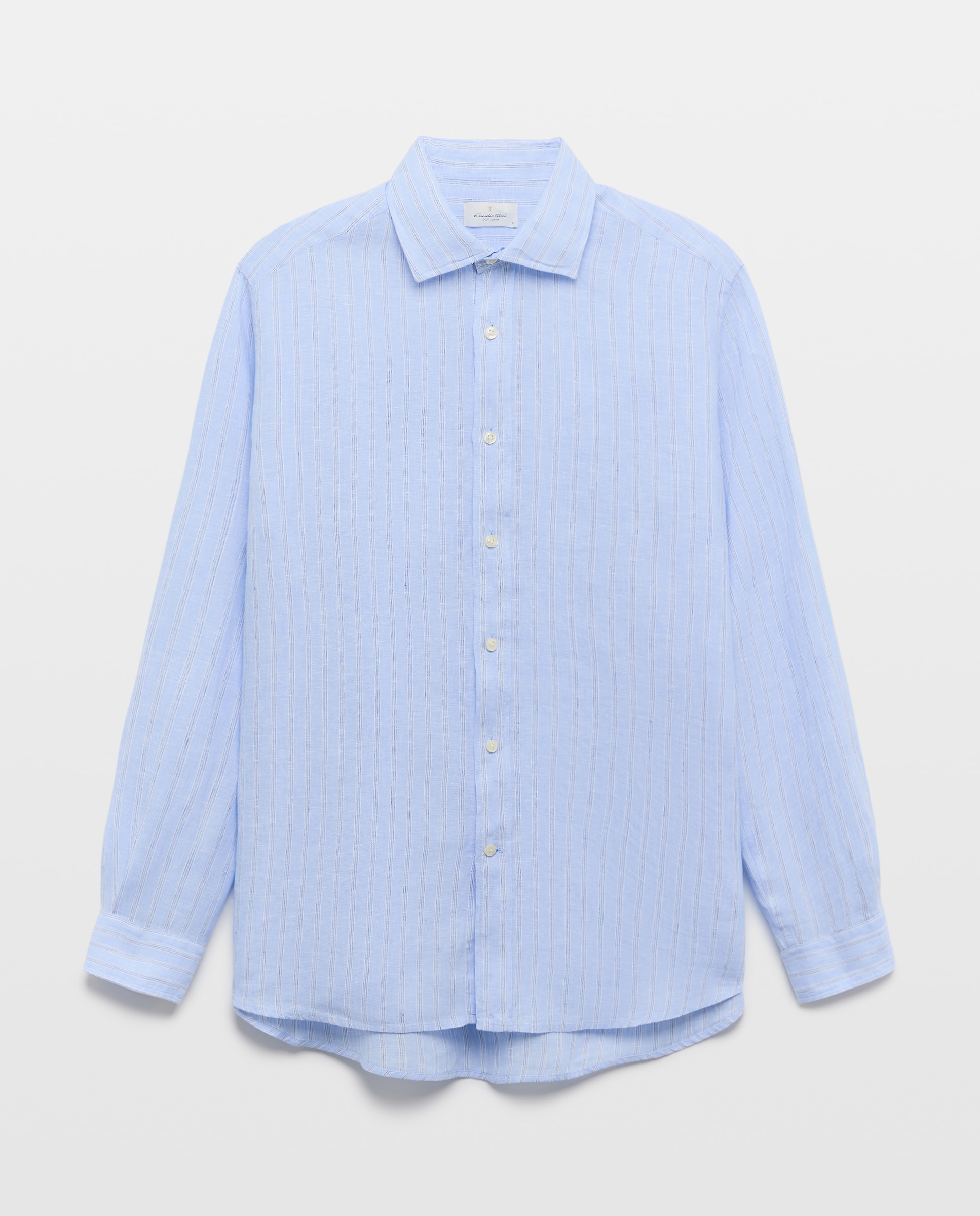 Camisa de Linho Azul-marinho-4