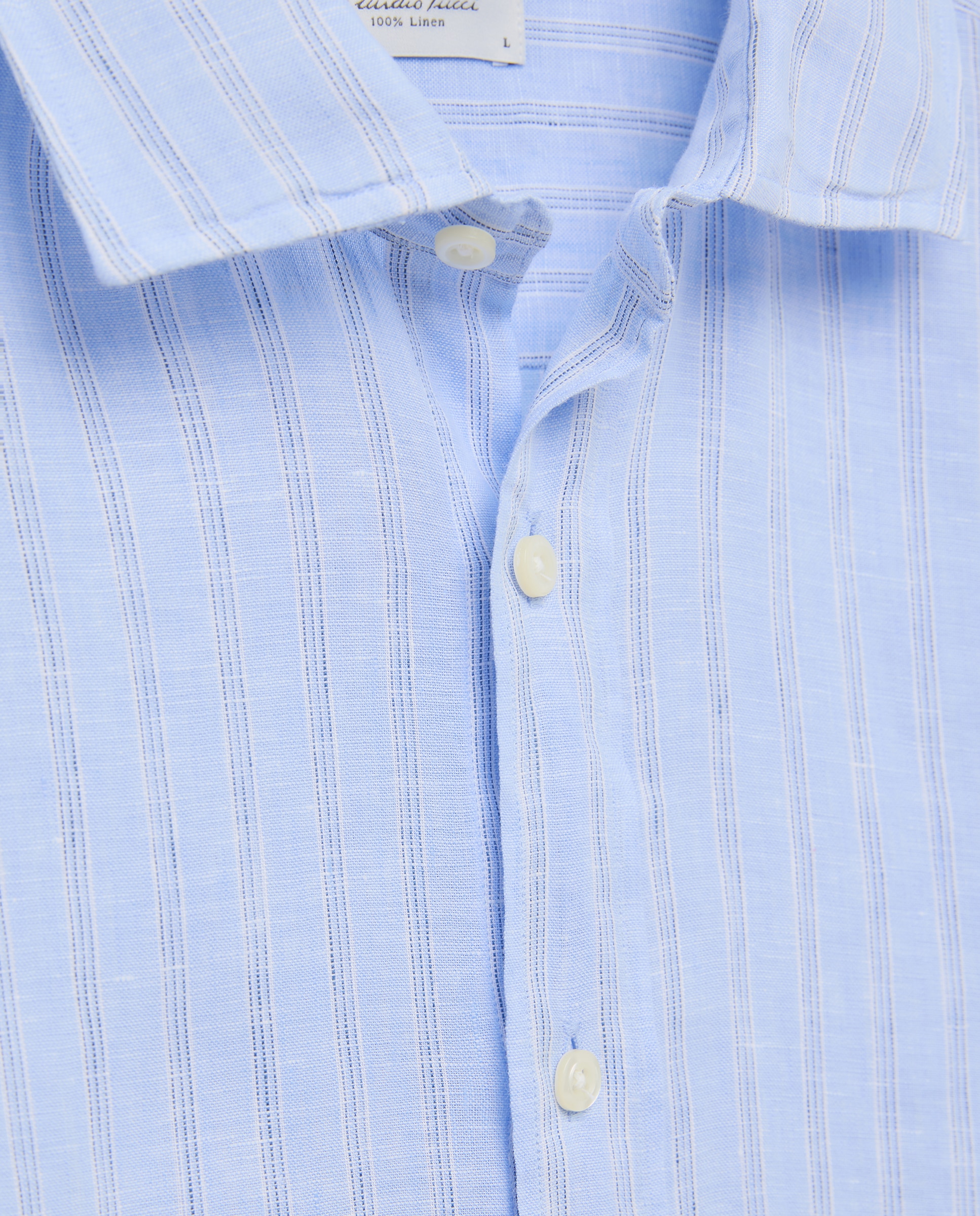 Camisa de Linho Azul-marinho-5